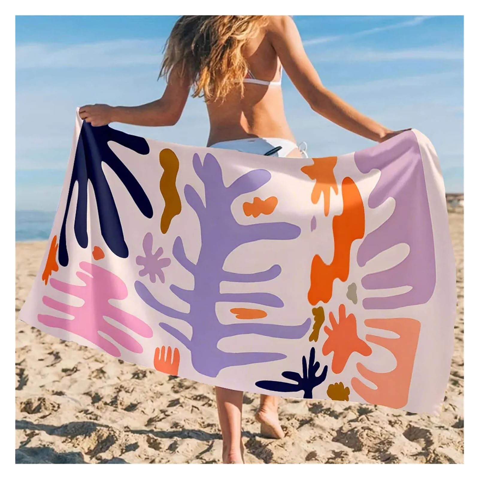 Serviette De Plage Serviette De Plage Bain À Séchage Rapide