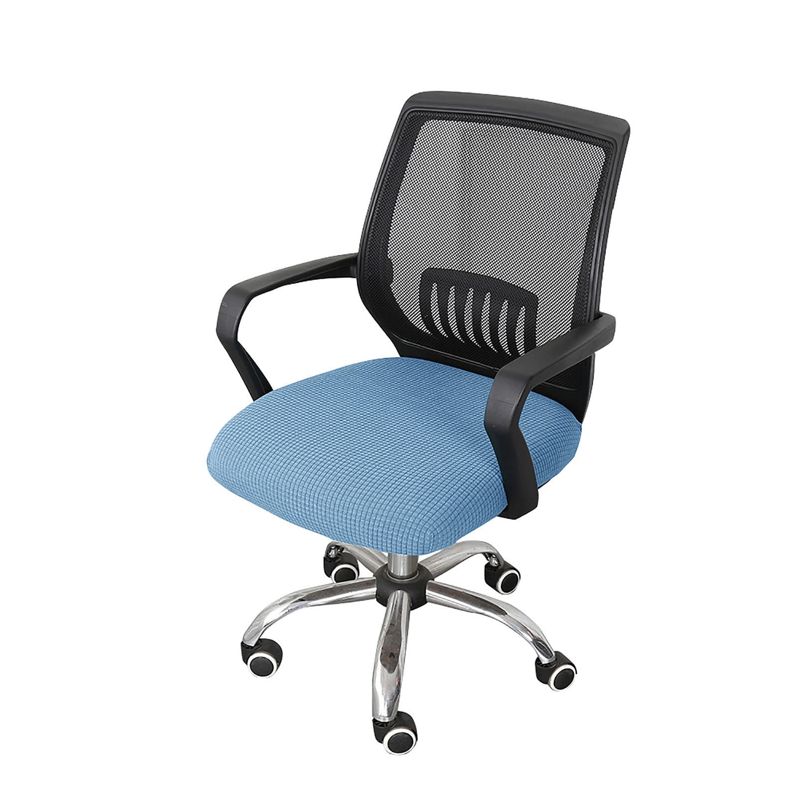 Housse de siège de chaise de bureau universelle stretch et lavable