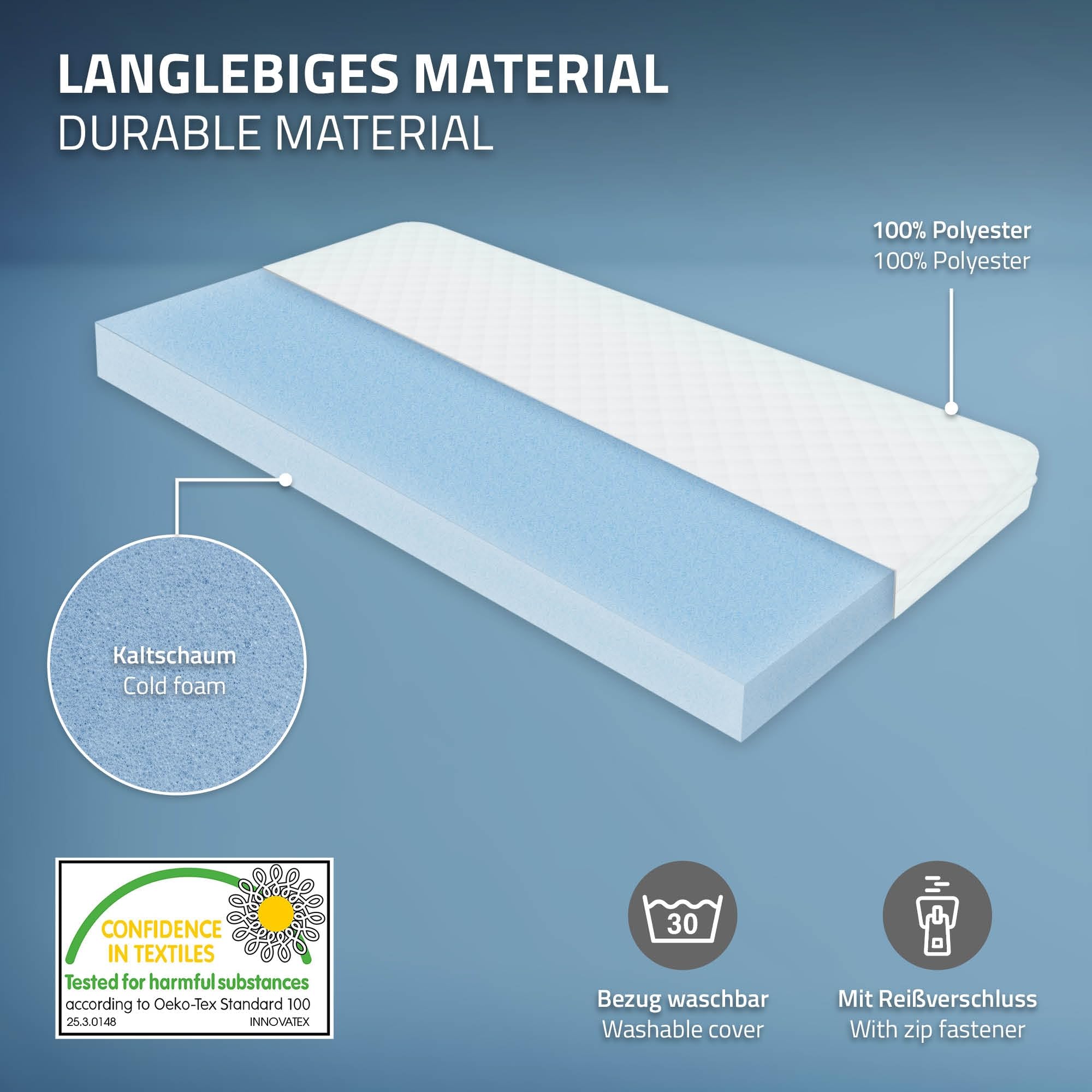 ML-Design Cama de Suelo Infantil 120x200cm con Colchón 16cm Blanca Madera Maciza de Pino Somier de Láminas y Protección Anticaída Cuna Doble para Niños y Bebés Mobiliario para Habitación Juvenil