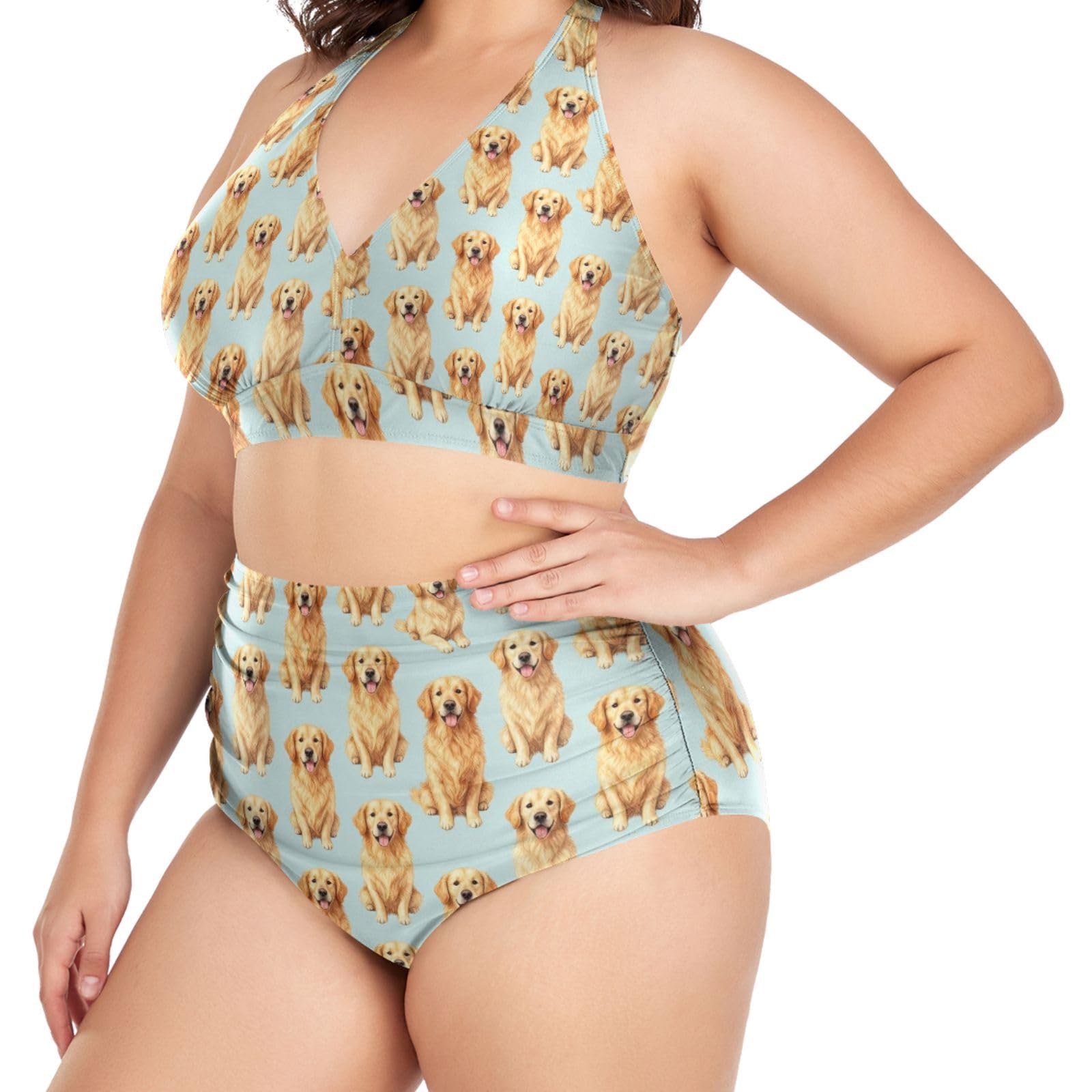 FRODOTGV Stroje kąpielowe damskie plus size L-4XL