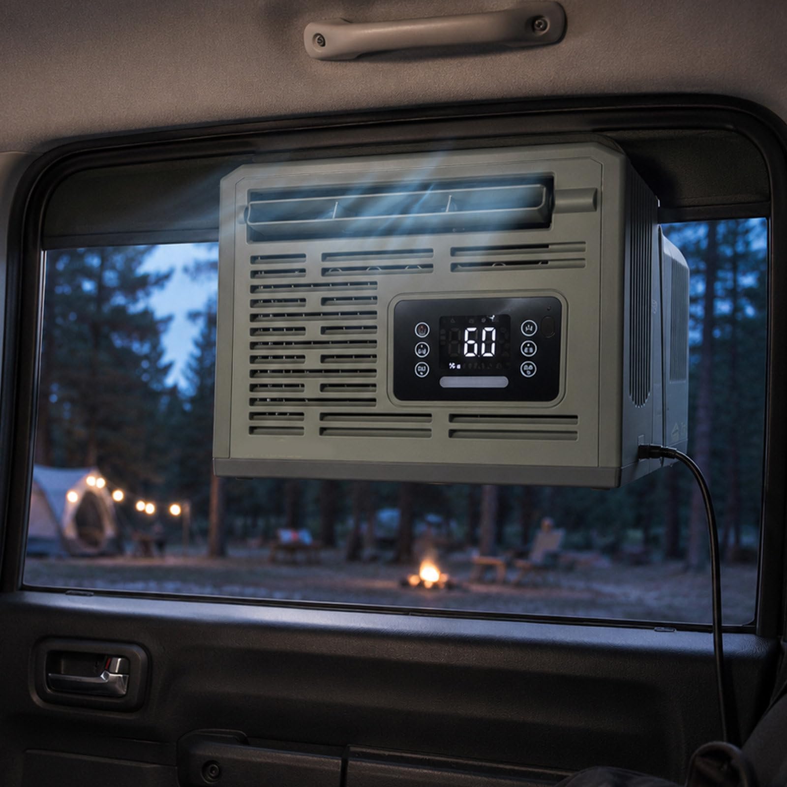 json2xml Tent Air Conditioner for Camping, Portable AC for Pickup Truck Cabs 48V-Version