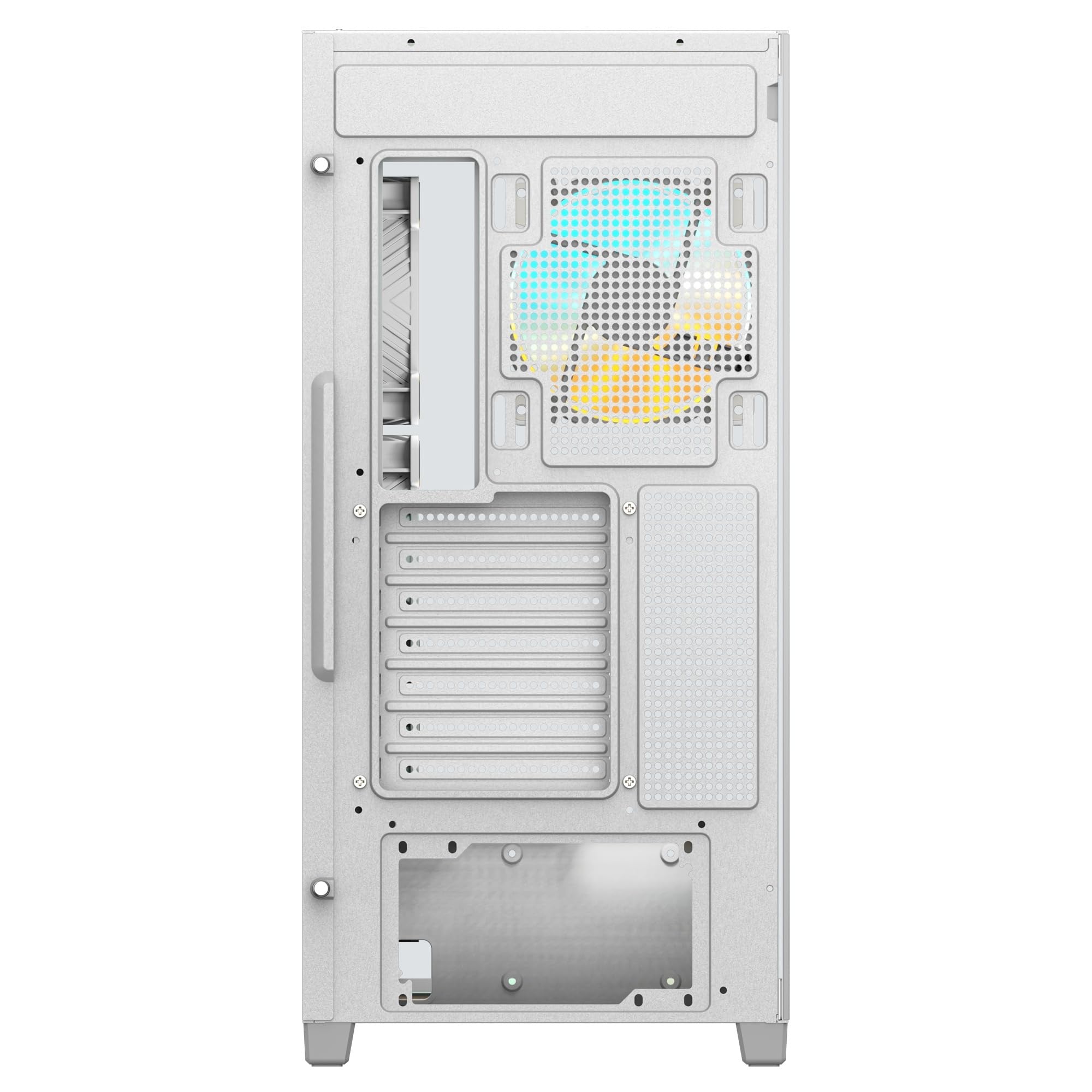 Gigabyte C500 Panoramic Stealth ATX Mid Tower - Carcasa de PC de Vidrio Templado RGB Fusion - Negro - GB-C500P ST
