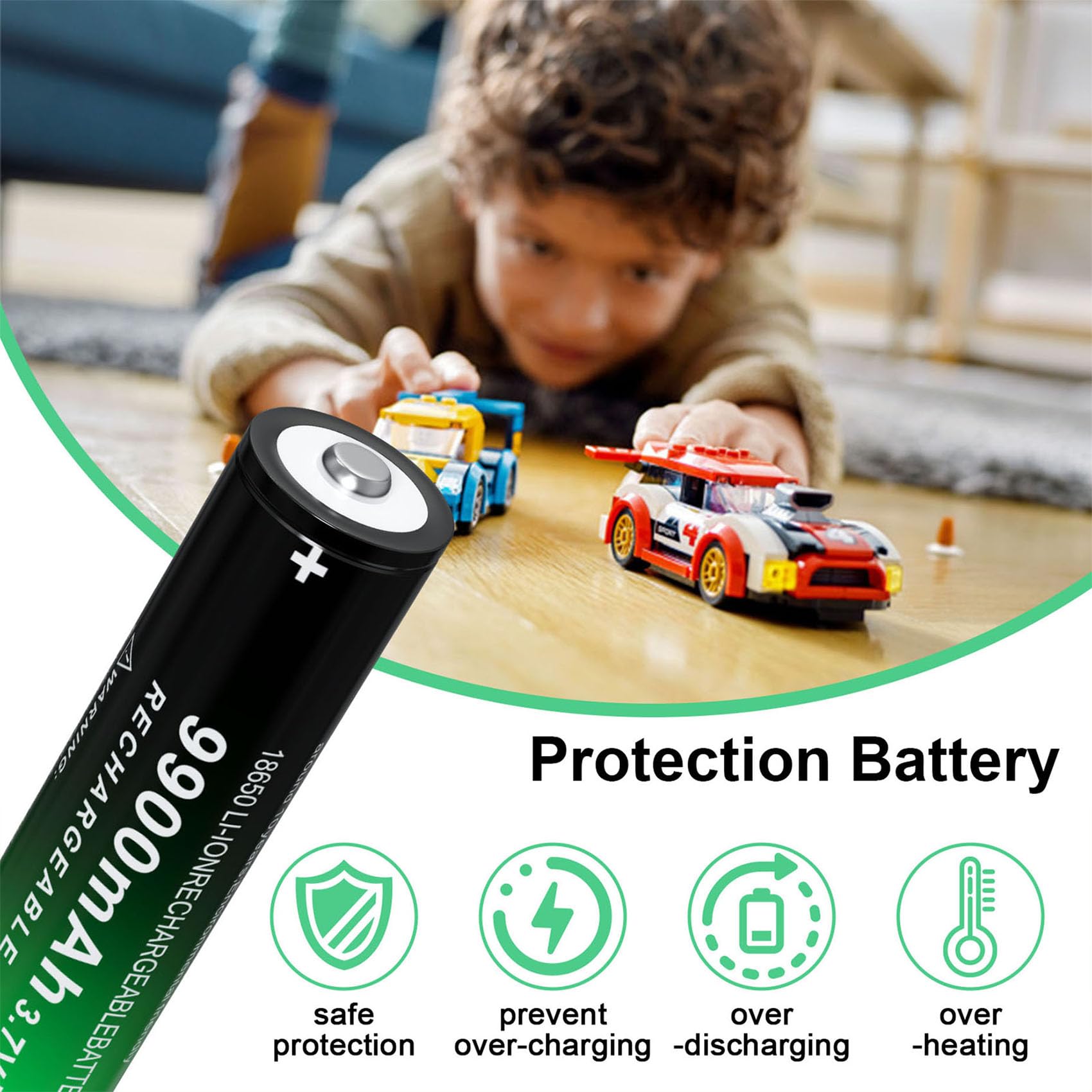 3.7V 9900mAh ボタン付き、強力なライト、デバイス用、10 個 8 x 3.7V 9900mAh緊急LED照明電子機器用大容量ボタン電池  3.7Vイオン、9900mAhボタン付き、強力ライト、電子機器用、10個パック 3.7Vイオン、9900mAhボタン付き、強力ライト、電子機器用、10個パック  Amazon.co ...