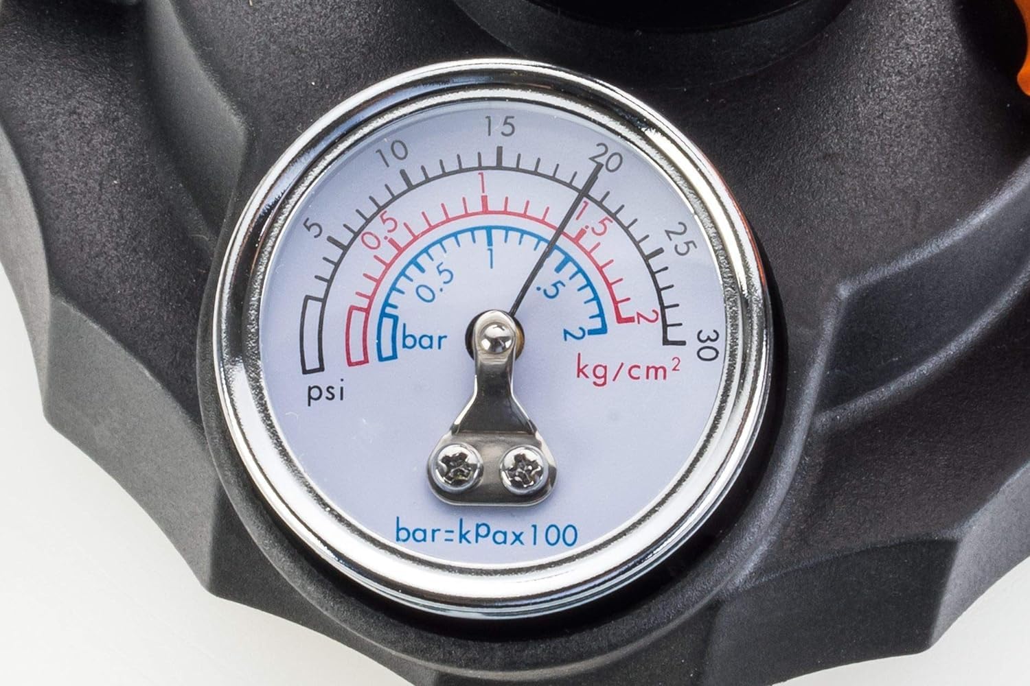 ViGOR Remontluchtingsset V4411 - 3 Liter Tank, Max 1,4 Bar, Met Manometer En Adapters