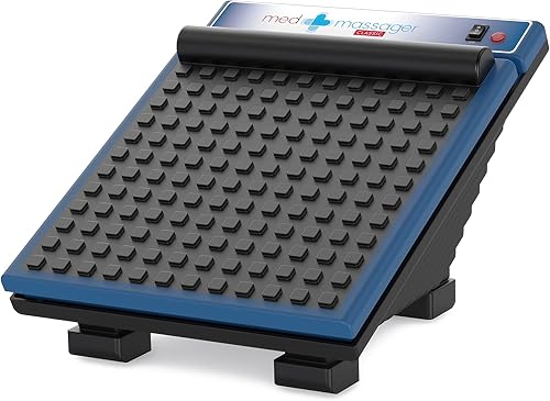 MedMassager Masajeador de pies clásico Terapia de masaje de tejido profundo, masajeador en casa, doble velocidad, portátil y compacto, alivio