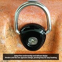 Vista 2 de Anillo D Kayak,Kayak D Anillo,6pcs Canoa D Hebilla Tie Down Loop Seguridad Cubierta Accesorios Accesorios Kayak Pesca Equipo Kayak d Anillo