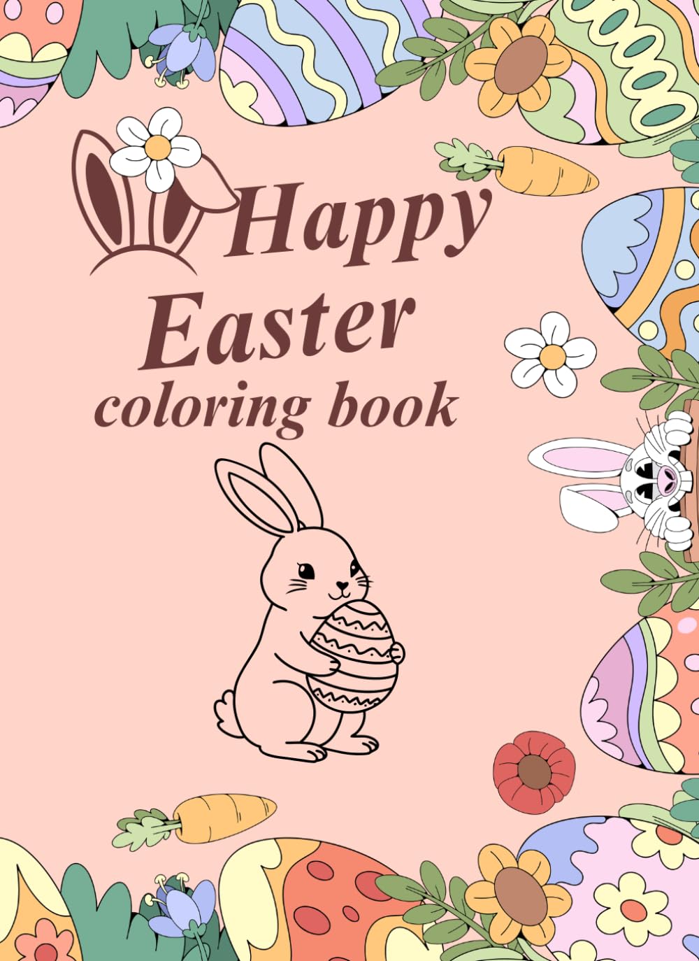 Happy Easter Coloring Book