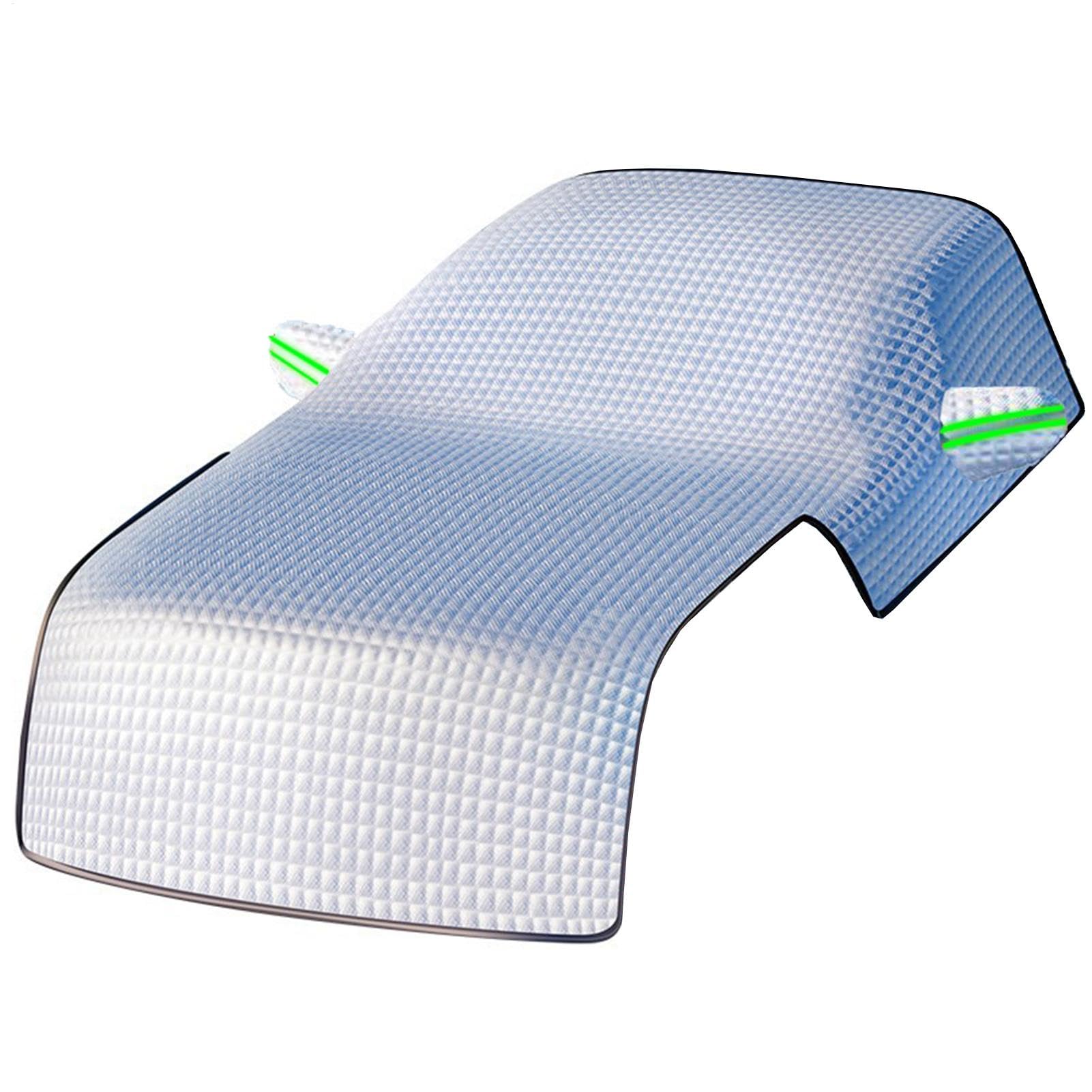 Housse de protection pour neige de voiture, protecteur de fenêtre de voiture étendu, protection de capot pare-brise pour toute la saison, chiffon de voiture portable, pare-soleil pour fenêtre de