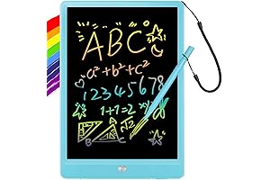 ORSEN 10 Inch LCD Doodle Board: Write, Draw, and Learn with Vibrant Colors