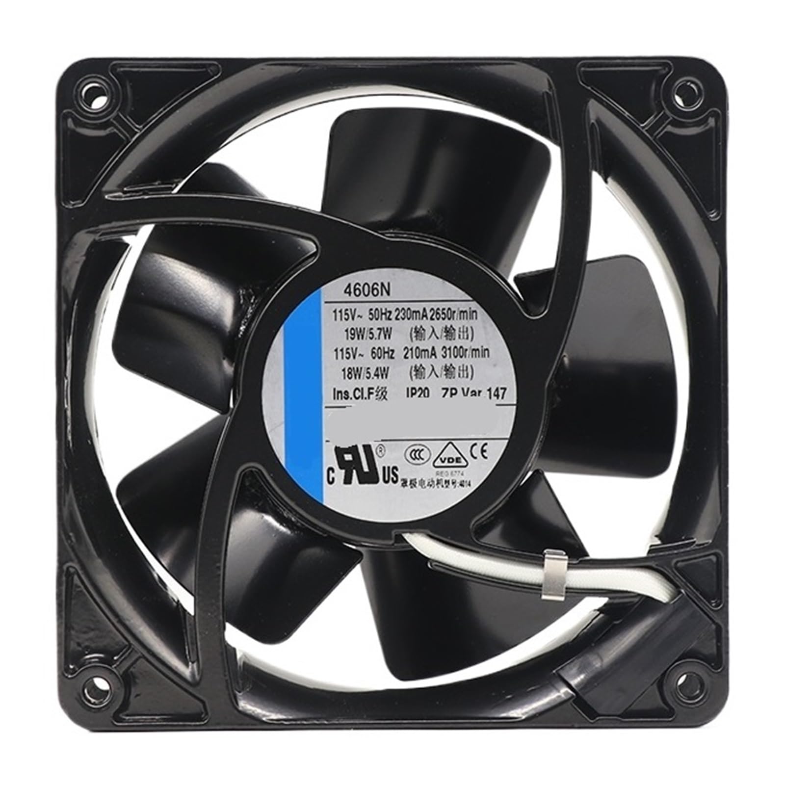 FSBNMNXPQ Axial flow fan cooling fan 4606N 115V 0.23/0.21A 19/18W 2650/3100r/min