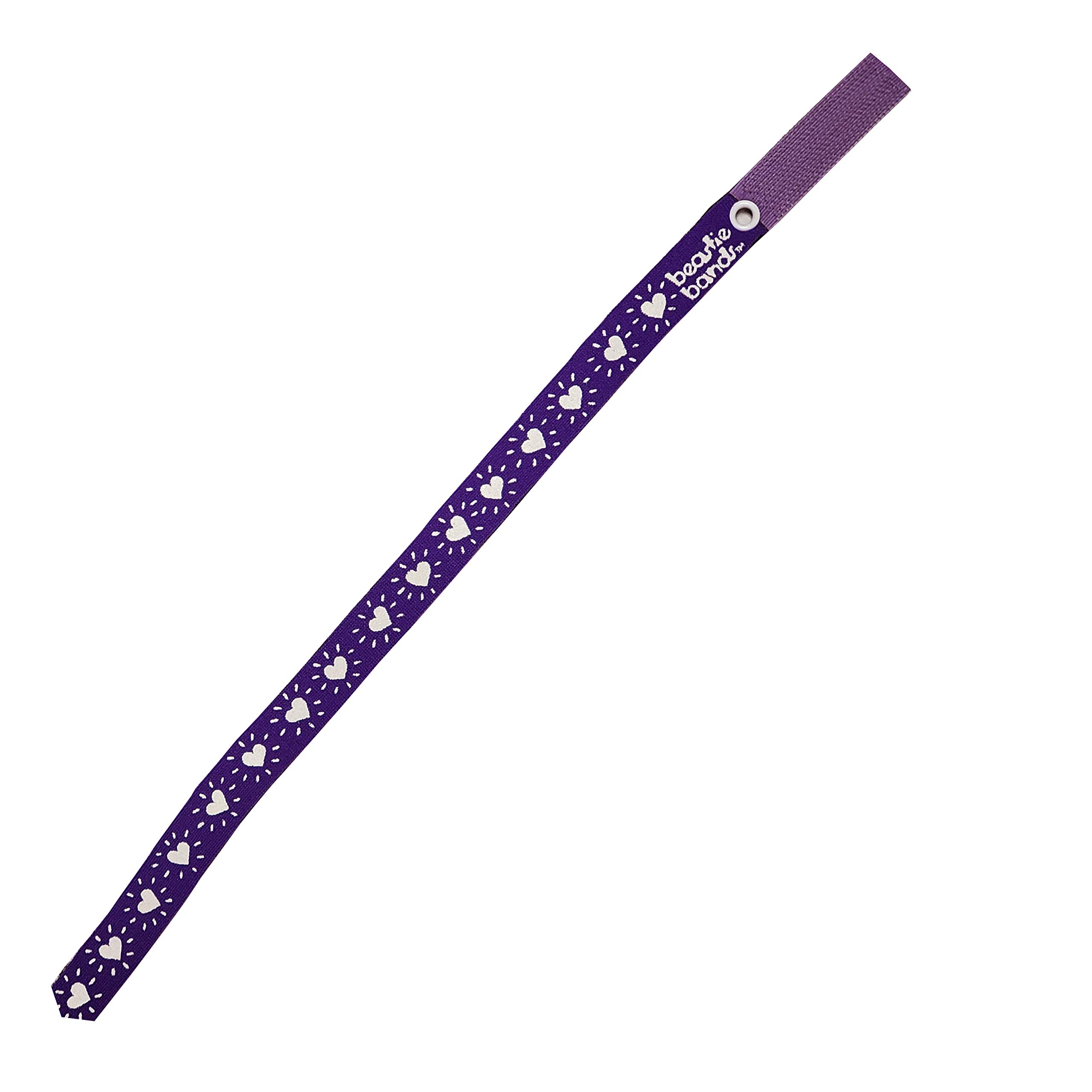 Beastie Bands Cat Collar Hearts (Purple)