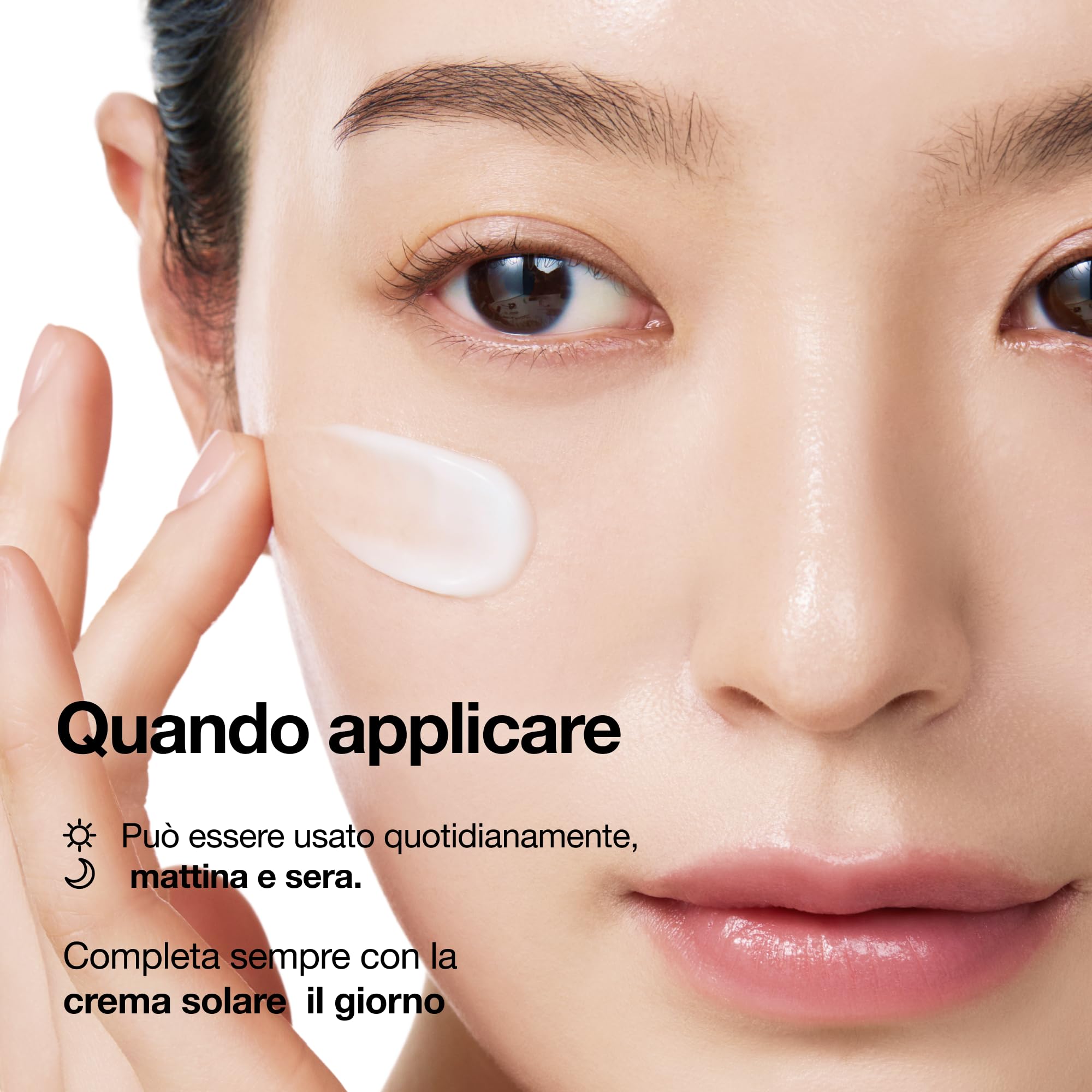 Anua PDRN Hyaluronic Acid 100 Moisturizing Cream – Crema Viso Idratante Leggera con Acido Ialuronico, Collagene e PDRN, Effetto Glow, Idratazione Fino a 100 Ore, Skincare Coreana (60 ml)