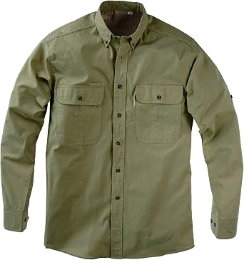 Tag Safari Mens Adventure Short Sleeve Shirt w Vent Back
