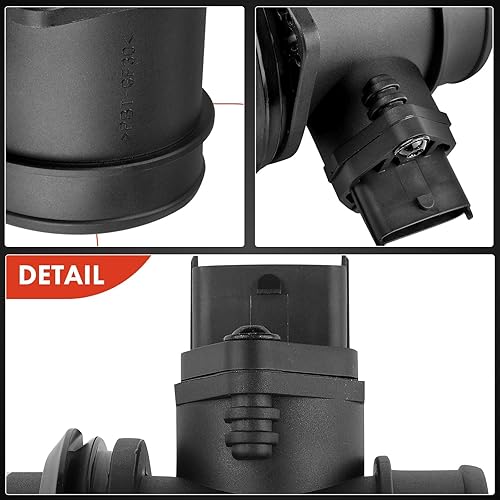 Miniatura 7 de A-Premium Conjunto de medidor de sensor de flujo de aire masivo con 5 pines se adapta a 2.3 2.4 2.5 2.9 3.0 3.2L Compatible con Cadillac CTS y