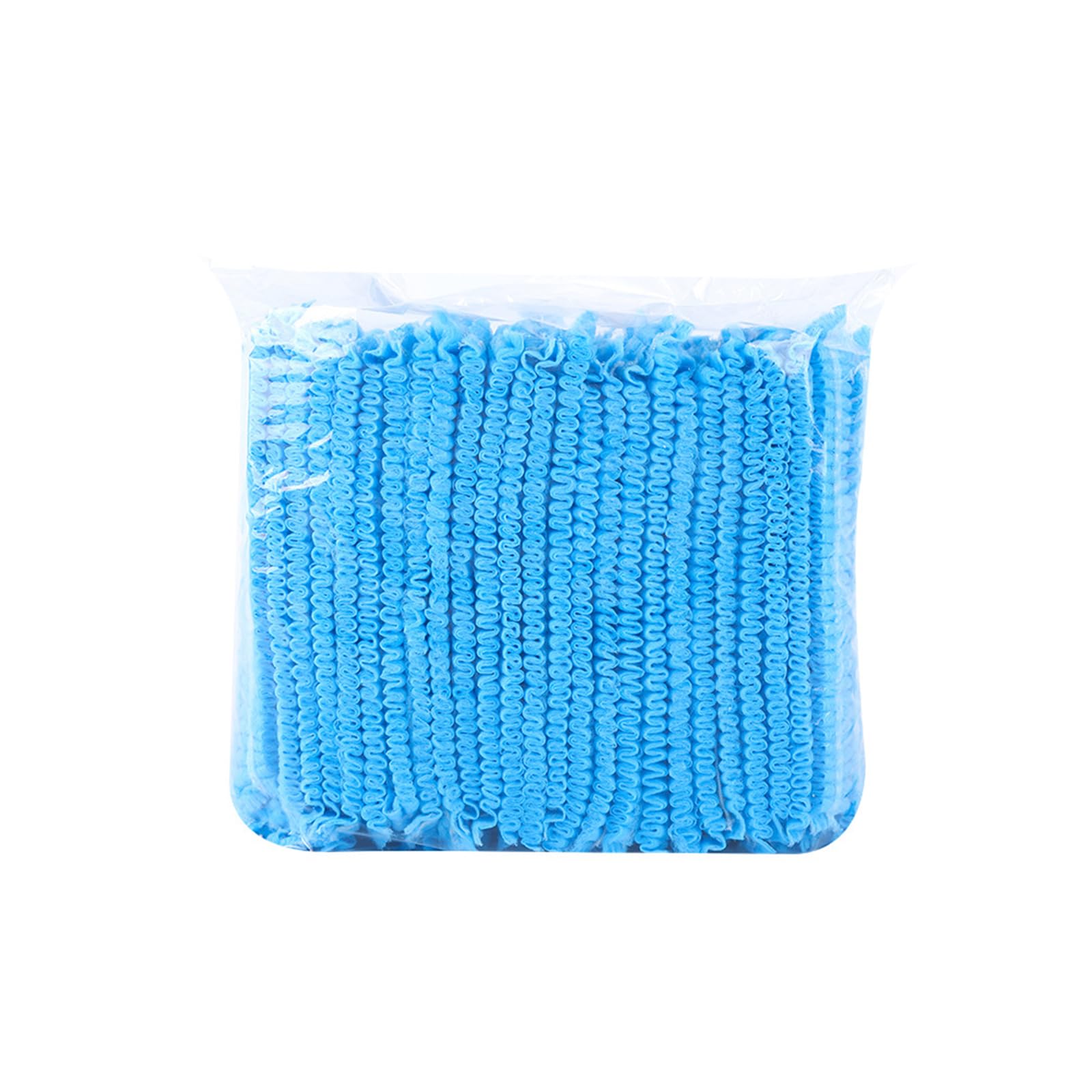 Lot de 400 charlotte cheveux jetable - Charlotte alimentaire avec double bande élastique pour restauration, beauté, cuisine, douche