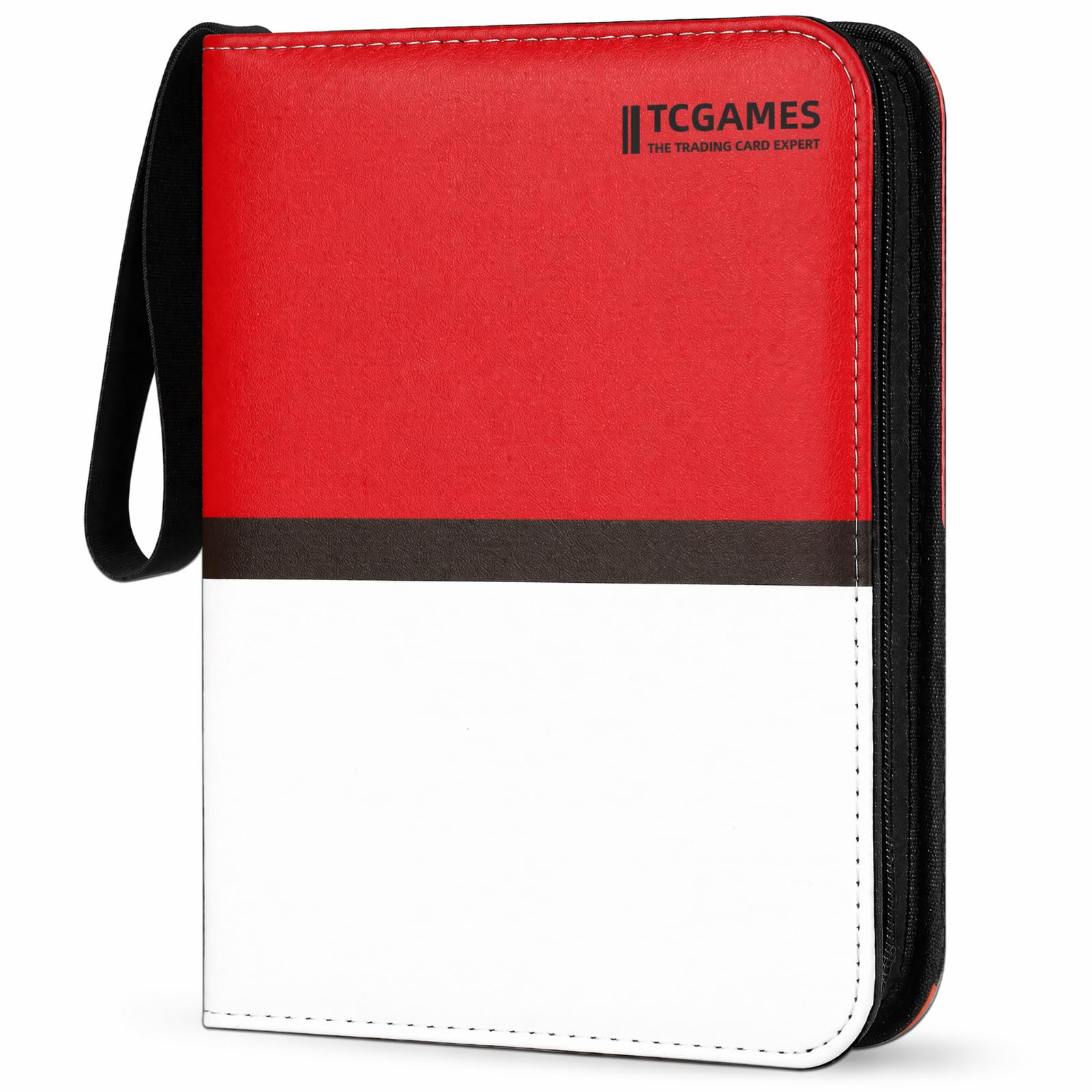 Card Binder 720 Pockets, 9-Pocket Card Holder Album with 40 Sleeves Red