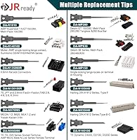 Vista 3 de JRready ST5278 Puntas de Repuesto para Herramienta de Extracción de Pines 26 Piezas Puntas de Herramienta Extractora de Pines Herramienta
