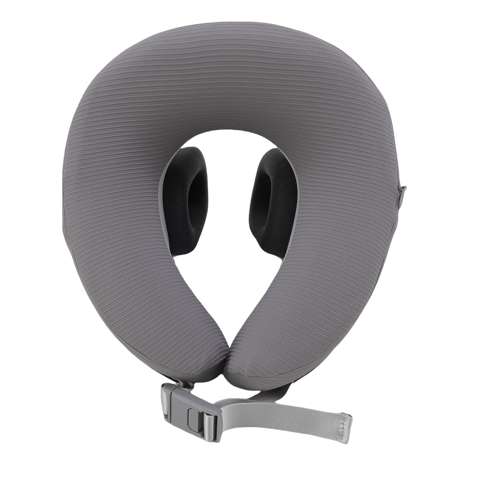 Almohada para el Cuello con Reducción de Ruido, Almohada de Espuma Viscoelástica con Auriculares para Oficina de Viajes en Avión