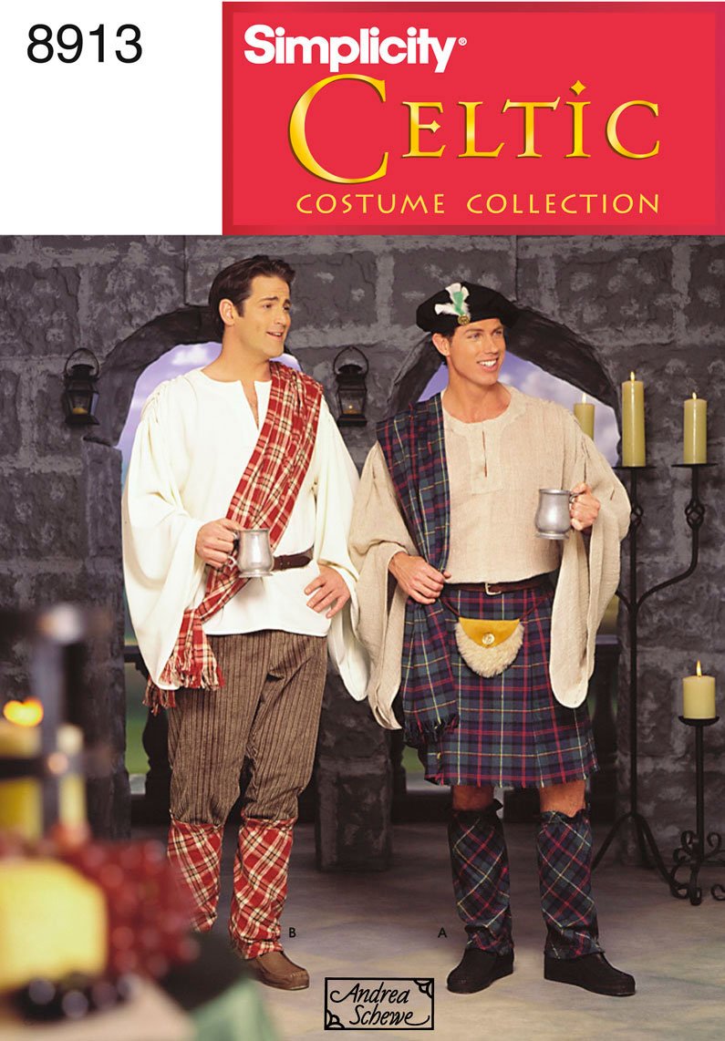Simplicity 8913 patron costume homme idéal pour vos soirées cosplay