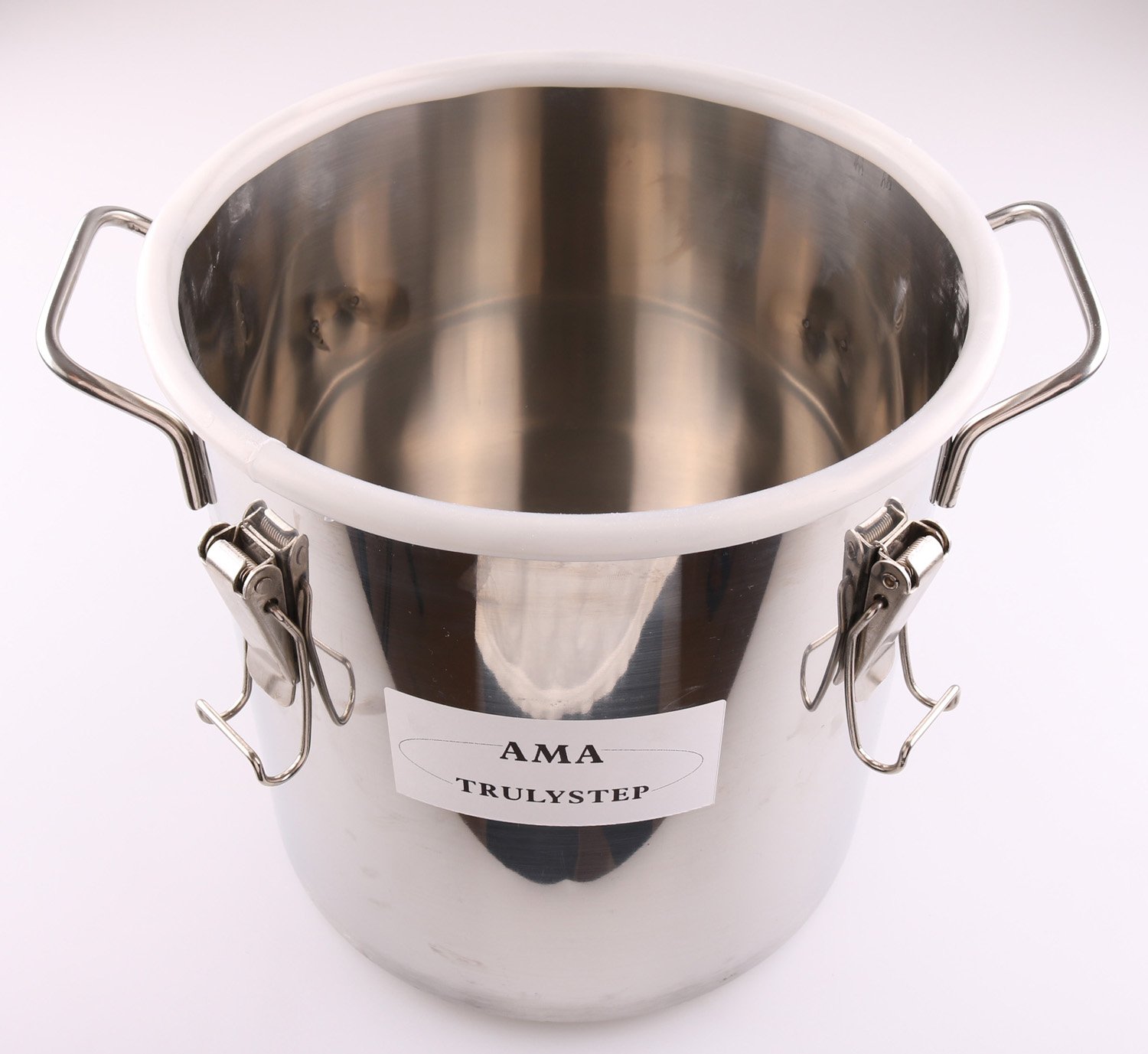 Spare Parts for Moonshine Still/Home Distiller: Stainless Fermenter Pot Boiler & Thermometer & Airlock (fit 3 Pots Distiller, 5 Gallon 20 Litres)