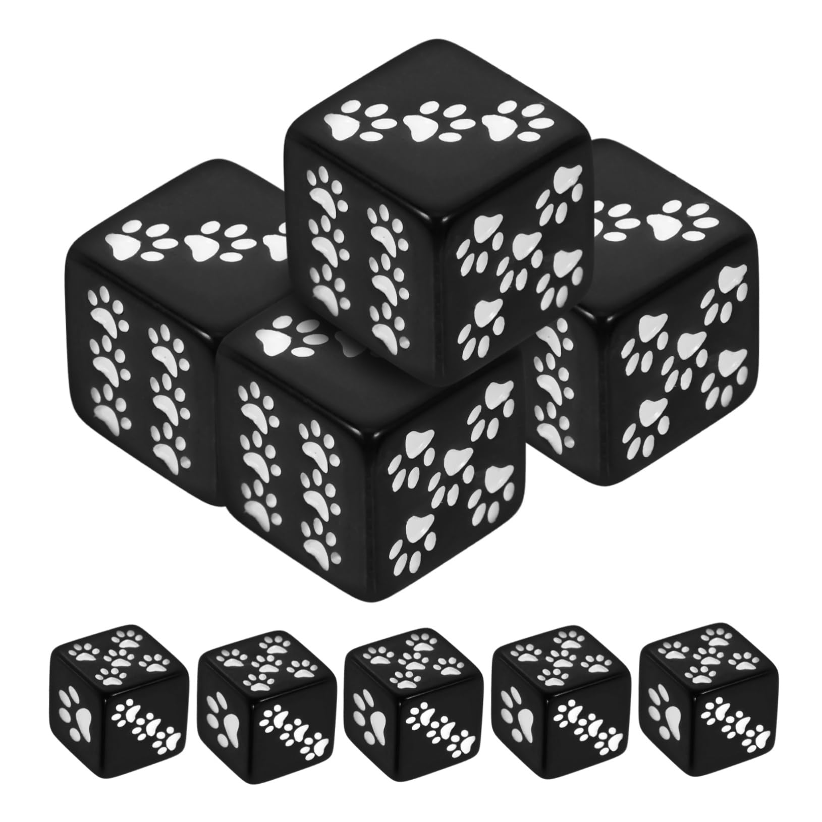 TOYANDONA 40piezas Dados De De De Cartoon Dados para Accesorios De Fiesta y Mesa