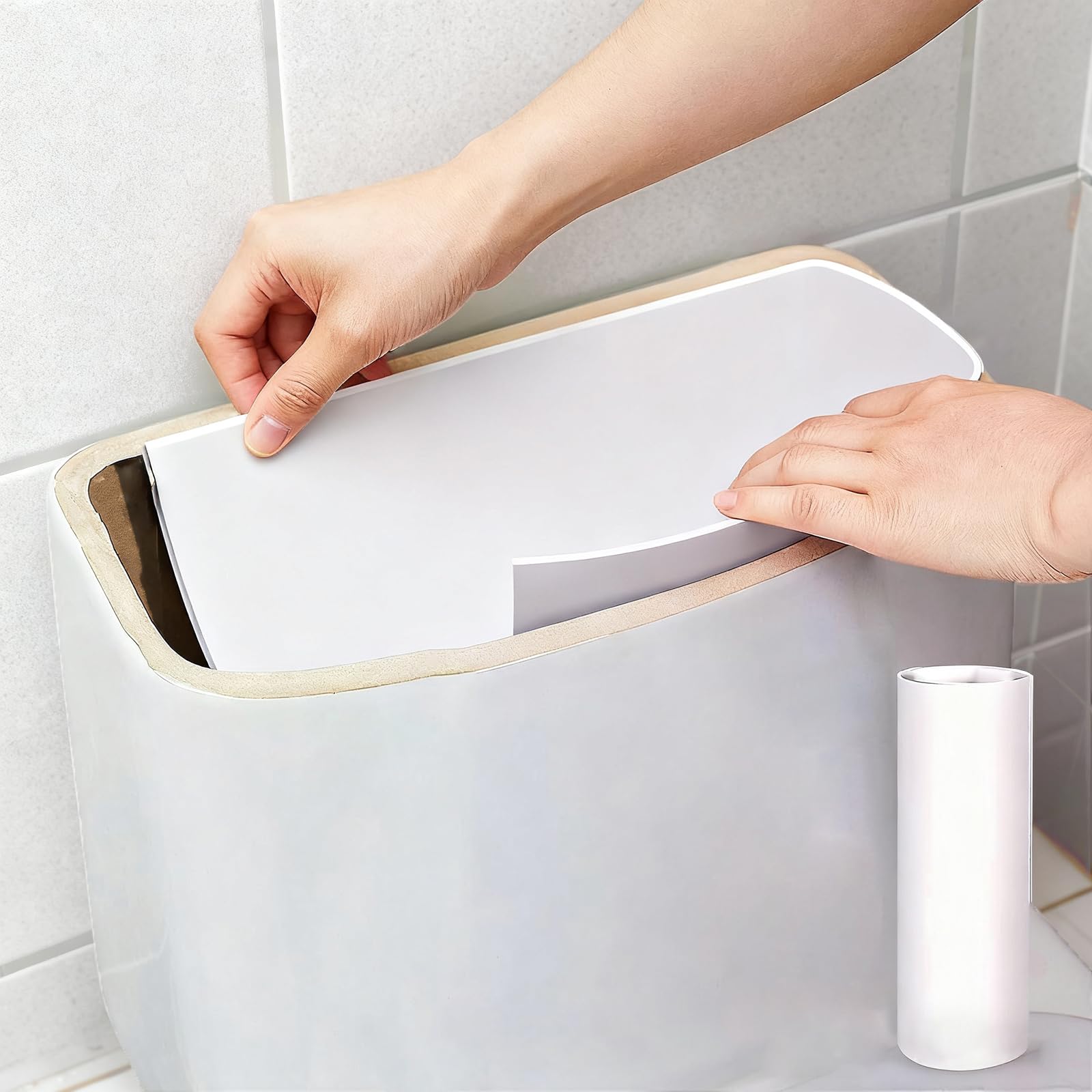 TAITONGGO toilet tank insulation kit,Self-Adhesive toilet cistern insulation liner,20in x 48in cistern anti condensation kit for Toilets