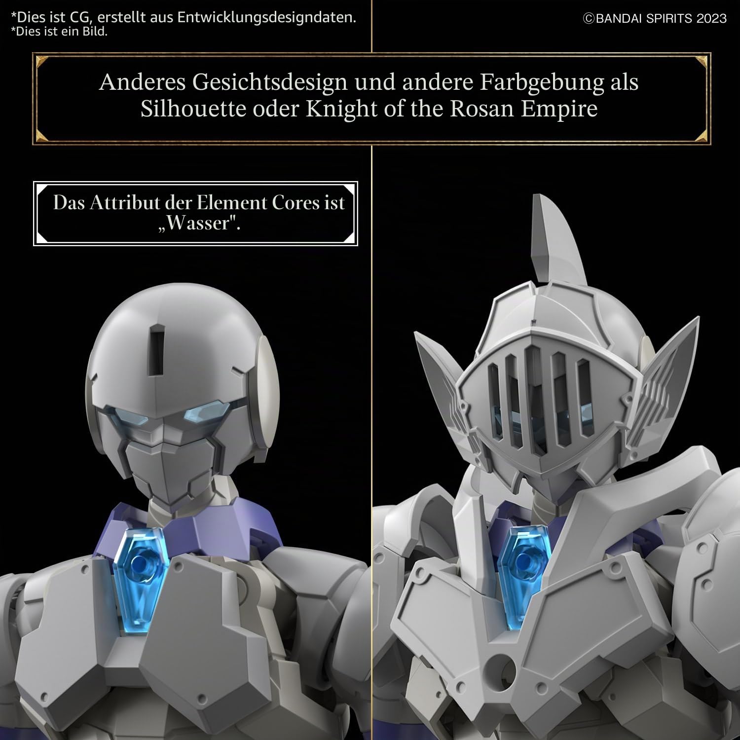 BANDAI SPIRITS Bandai Hobby - 30 Minuten Fantasy - #01 Liber Knight, 30 MF Modellbausatz