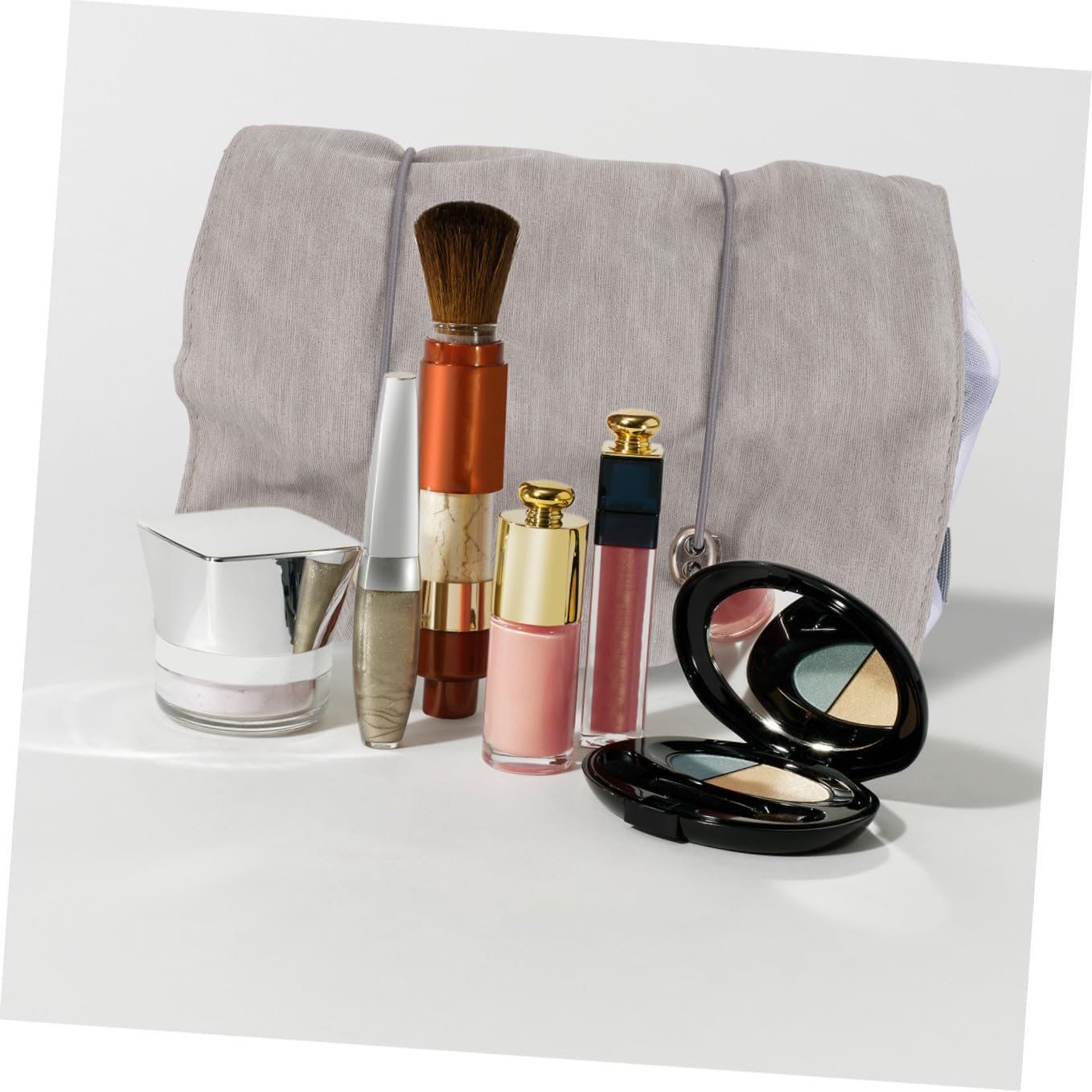 Beaupretty Lot de 2 Trousses de Toilette Portables en PU Capacité pour Voyage Maquillage Mini Détachables