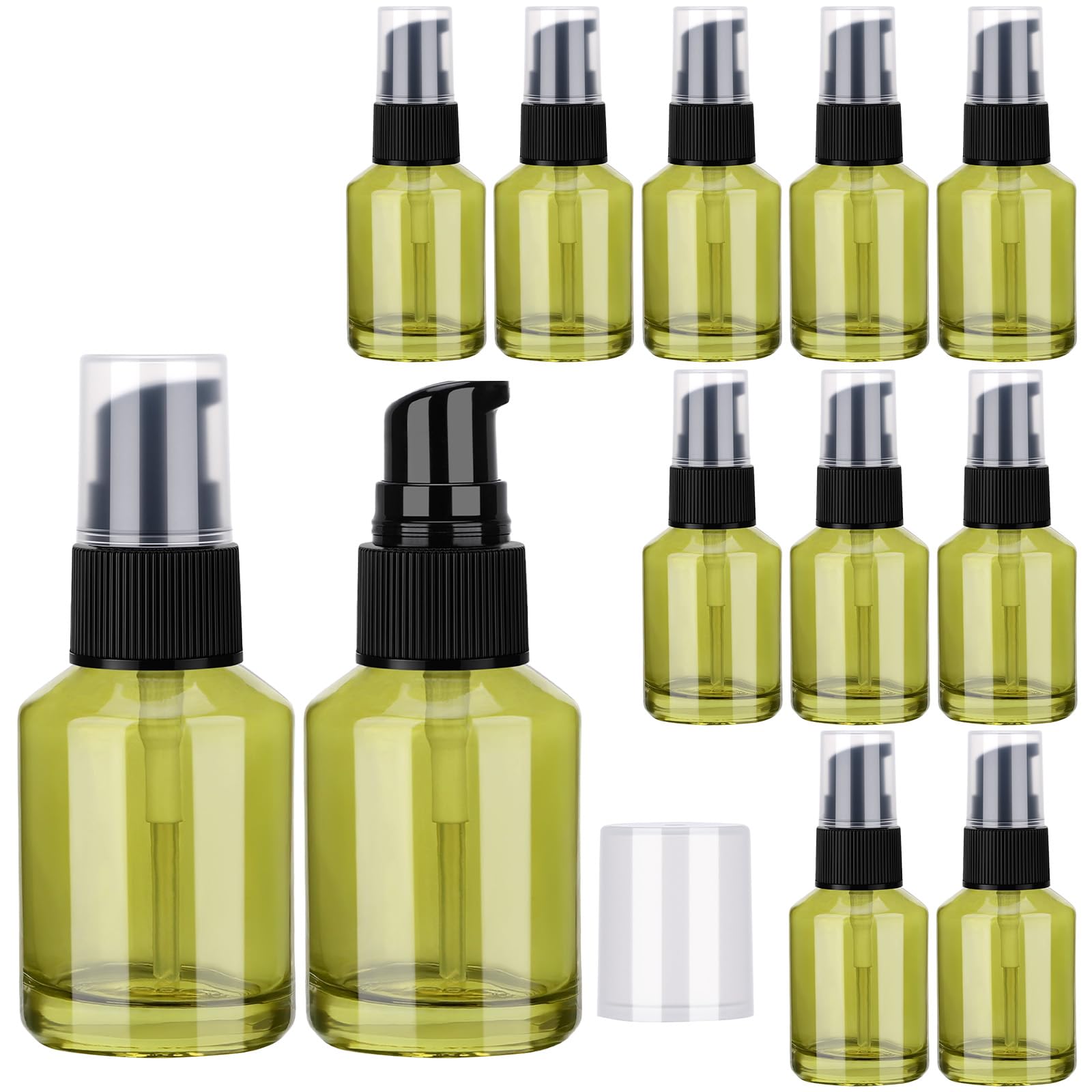 Flacons de voyage de 30 ml rechargeables à pompe anti-gaspillage pour fond de teint