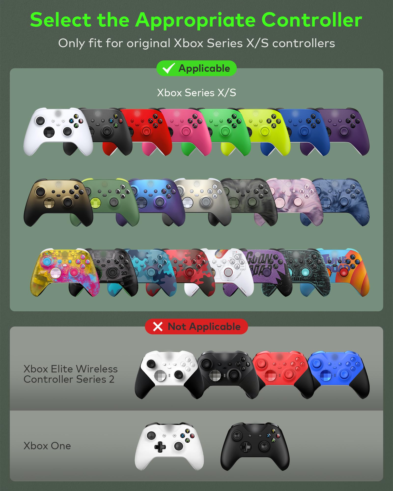 Etui na kontroler na Xbox Series X/S, etui ochronne do Xbox Series X/S bezprzewodowy kontroler do przenoszenia etui na podróż Xbox Kontroler do gier Torba do przechowywania zdalny uchwyt, akcesoria do