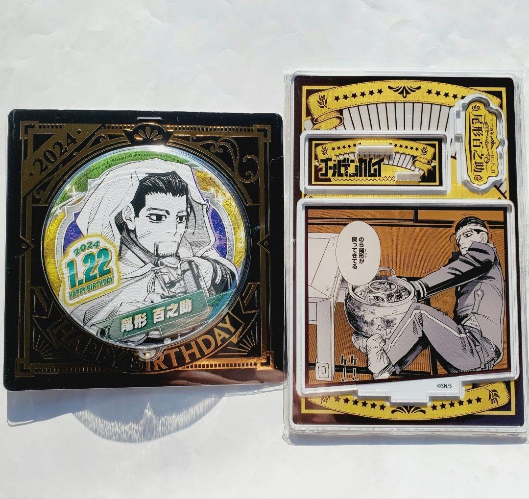 ゴールデンカムイ 尾形百之助 缶バッジジオラマフィギュア 2024年 TV