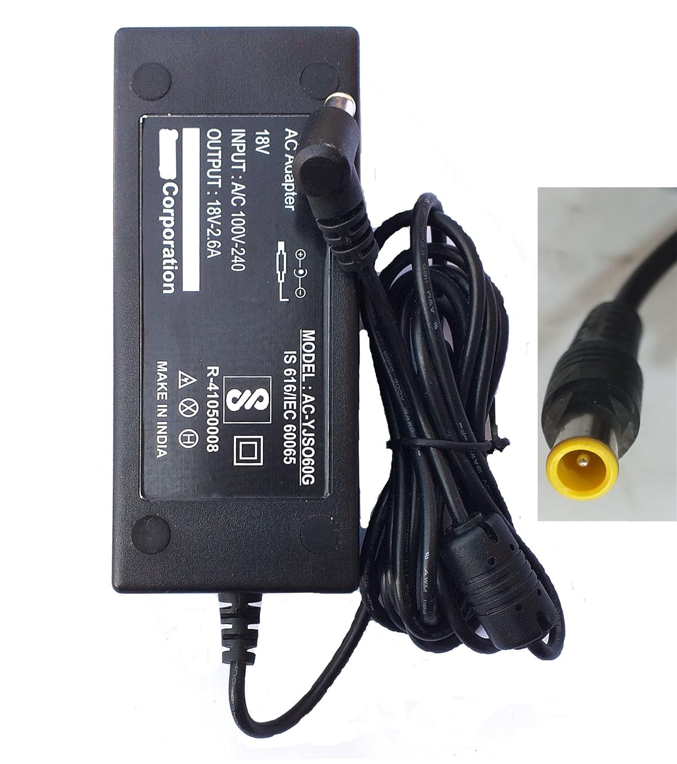 18Volt 2.6Amp Power Adapter for Home Theater System (B0CSKKYK6B) Amazon Price History, Amazon Price Tracker