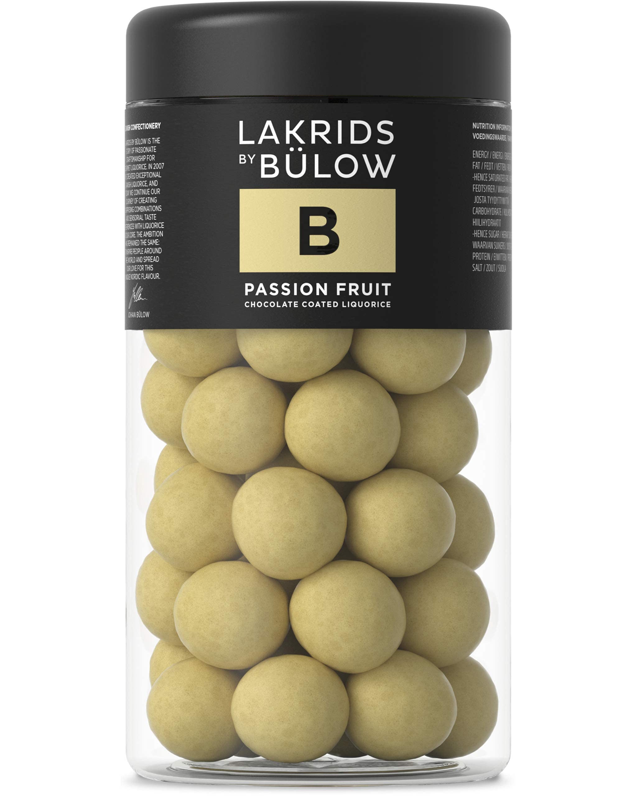 LAKRIDS BY BÜLOW B Passion Fruit 10.41 OZ Chocolate Coated