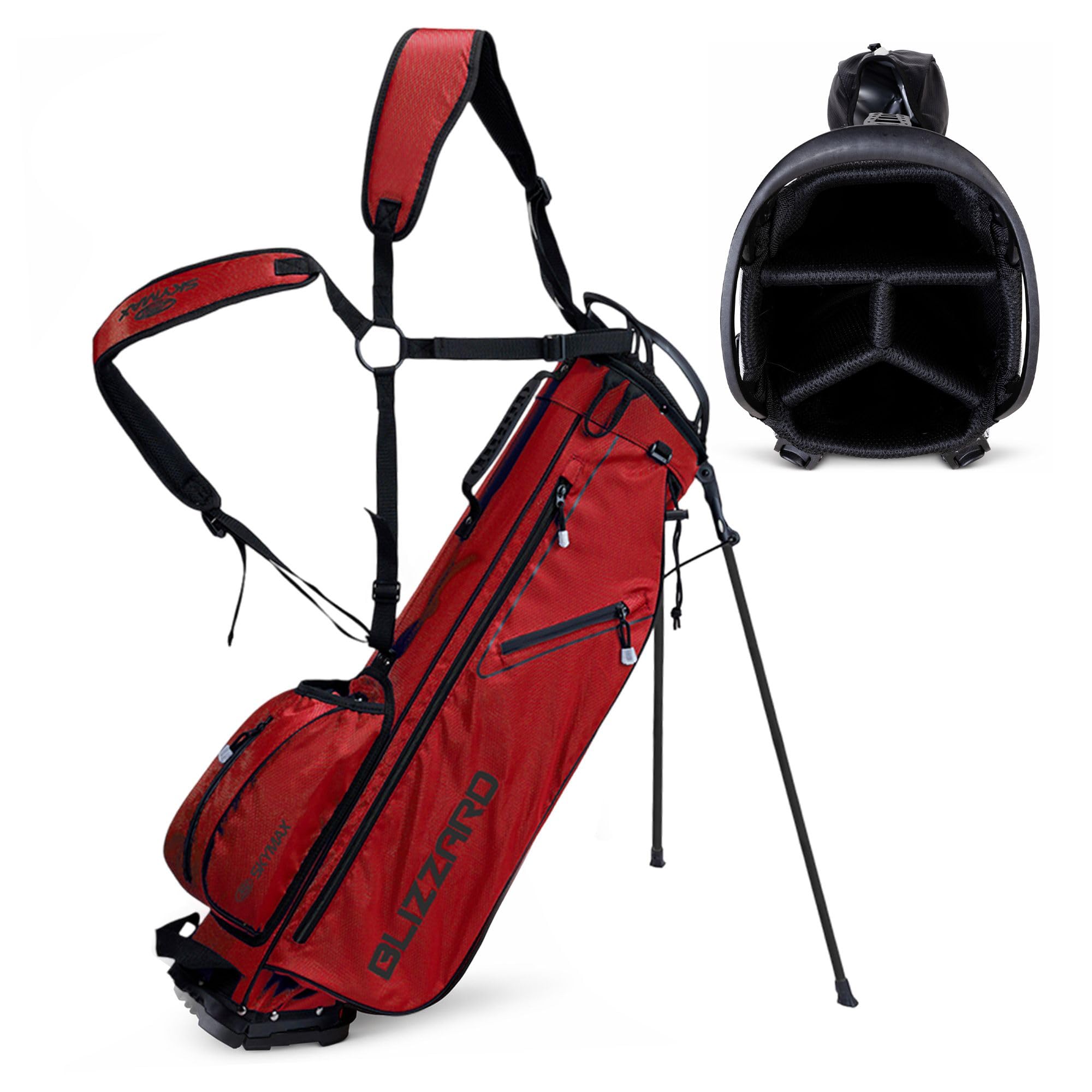 Skymax Blizzard 7" Stand Bag Red/Charcoal