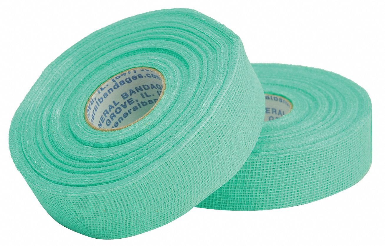Finger Tape, Size 1x90' per Roll, Green