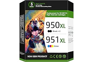 950XL 951XL COMBO HP Printer Ink Cartridge Replacements