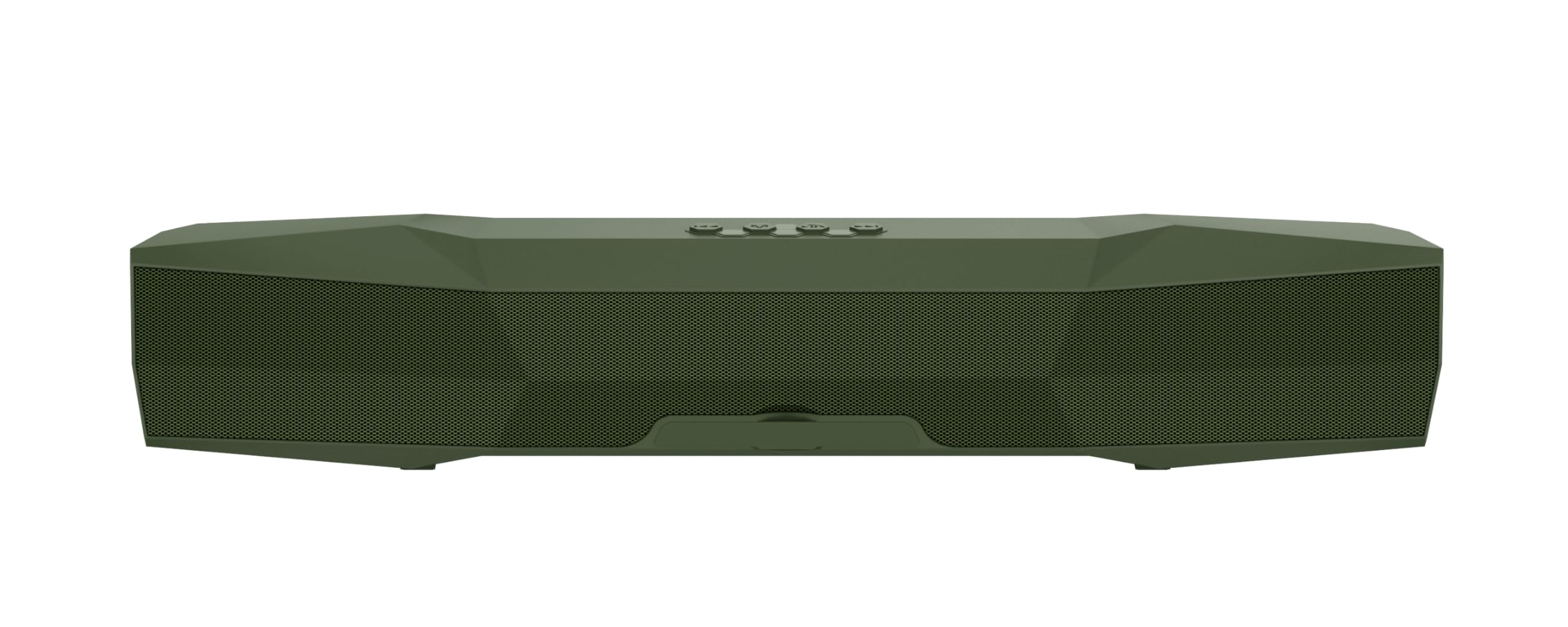 Elista ELS-MusiBar 1000 10 W BT Soundbar,TWS Feature, with FM, AUX, TF Card, USB Connectivity, Upto 5 Hrs Playback, Built-in Mic & mobile Holder for Mobile, PC, Tablets, and Laptops(Green)