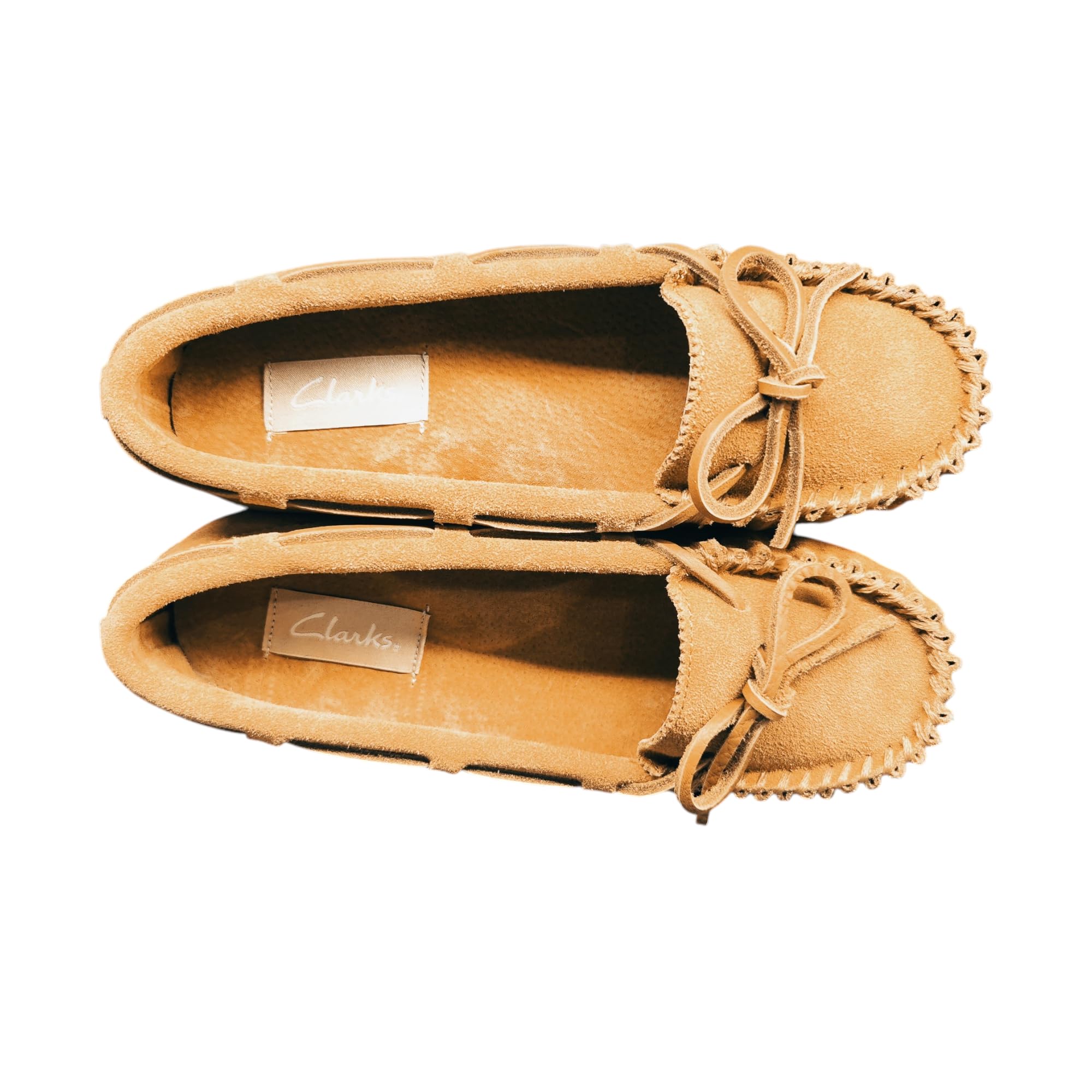 Clarks Mocassino da Donna in Camoscio, Stile Classico, Comfort Ergonomico, Suola Leggera. Numerazione dal 36 al 41