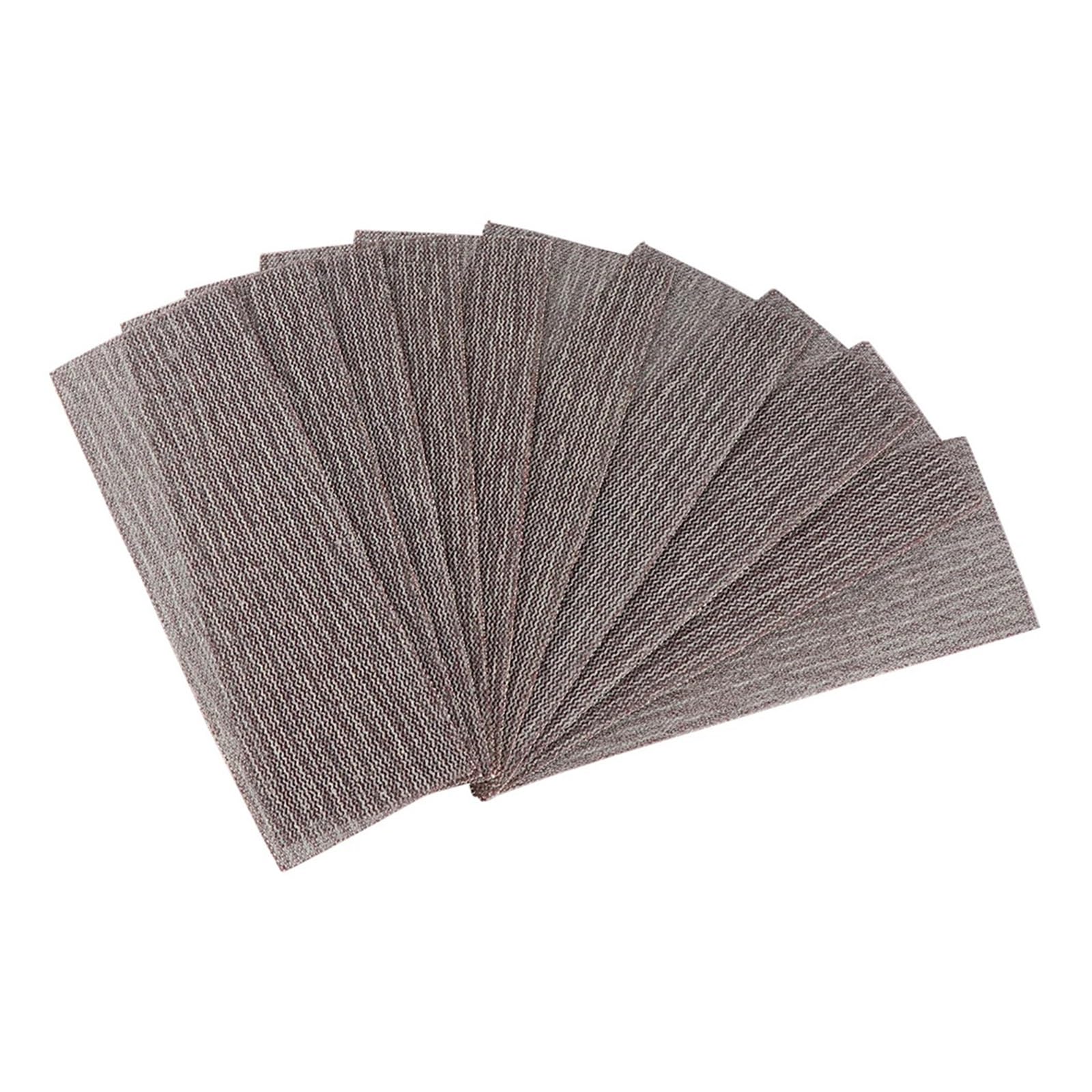 Disque Abrasif Maille 20/50pcs 198 * 70MM disques de ponçage en maille de filet de papier de verre
