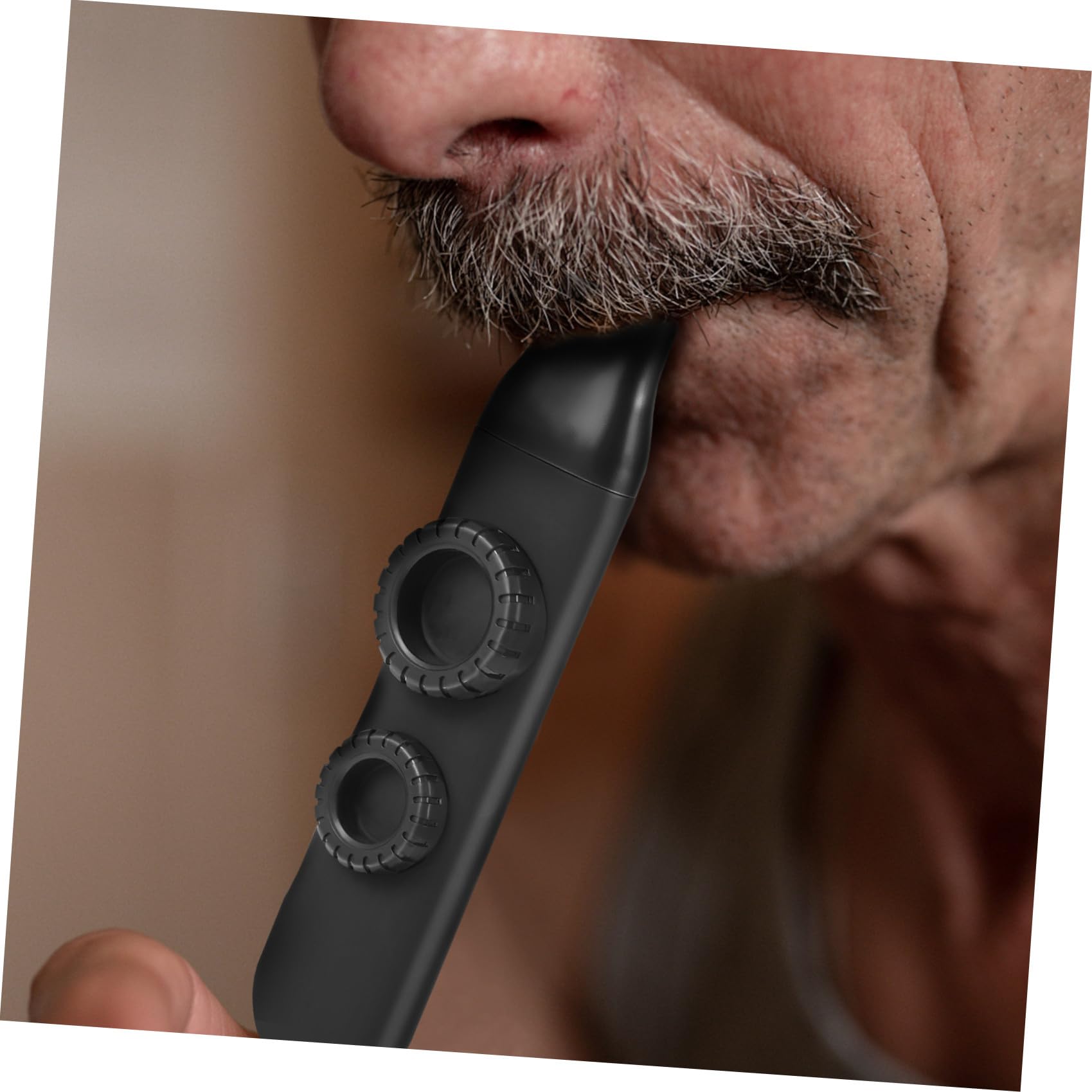 Kazoo Instrumento Musical Negro 1 Pieza de Doble Agujero