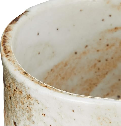 Miniatura 4 de Ale-net - Cuenco matcha, blanco, 4.7 x 3.0 pulgadas (4.7 x 3.0 in), color blanco