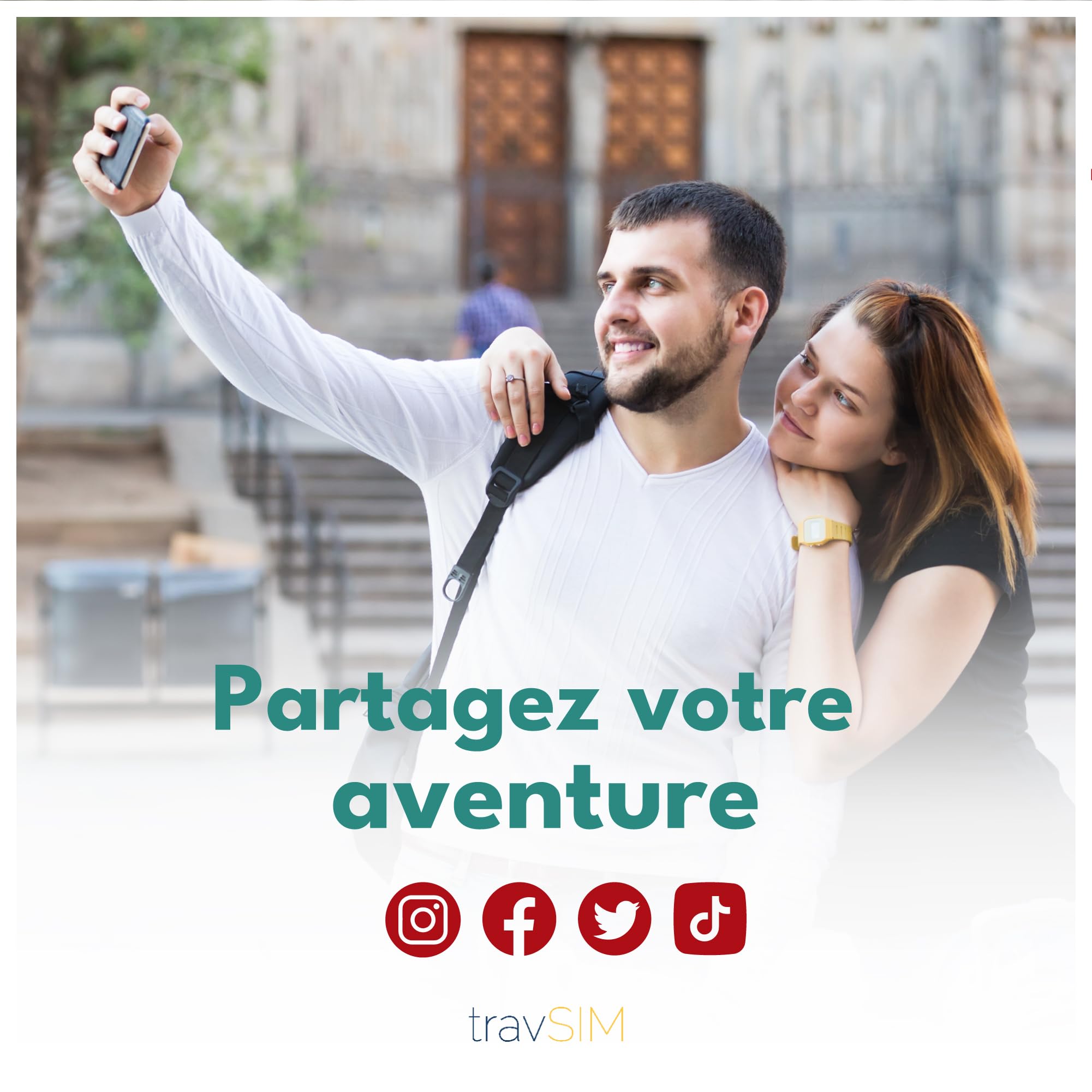 travSIM Tarjeta SIM Marruecos | 30 días – 15GB de Datos | Datos de Alta Velocidad 5G/4G | Acceso Ilimitado a Google, Facebook, Whatsapp, Instagram y más