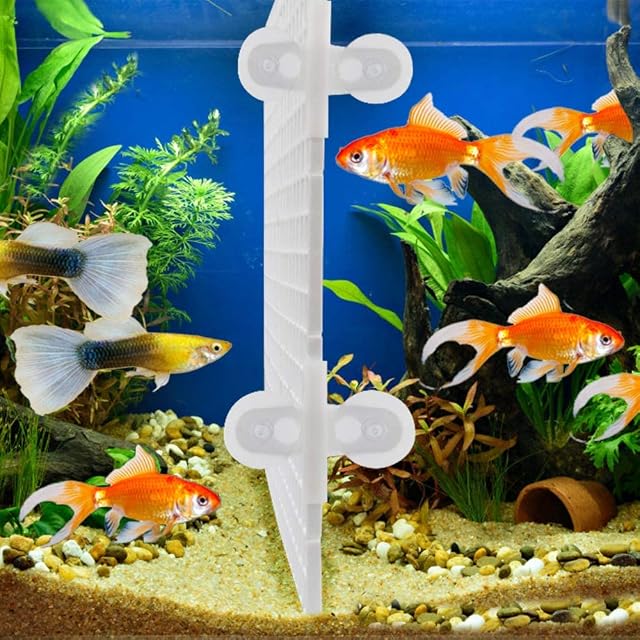 Foto 2 de 7 de WANGCL 5 redes de filtro para acuarios divisores de acuario, rejilla de separación