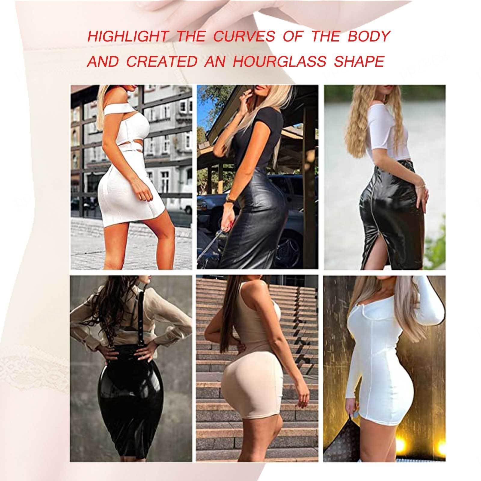 MMRTDJDR Intimo Modellante per Il Controllo della Pancia da Donna, Modellante per i Glutei, per Le Donne Taglie Forti