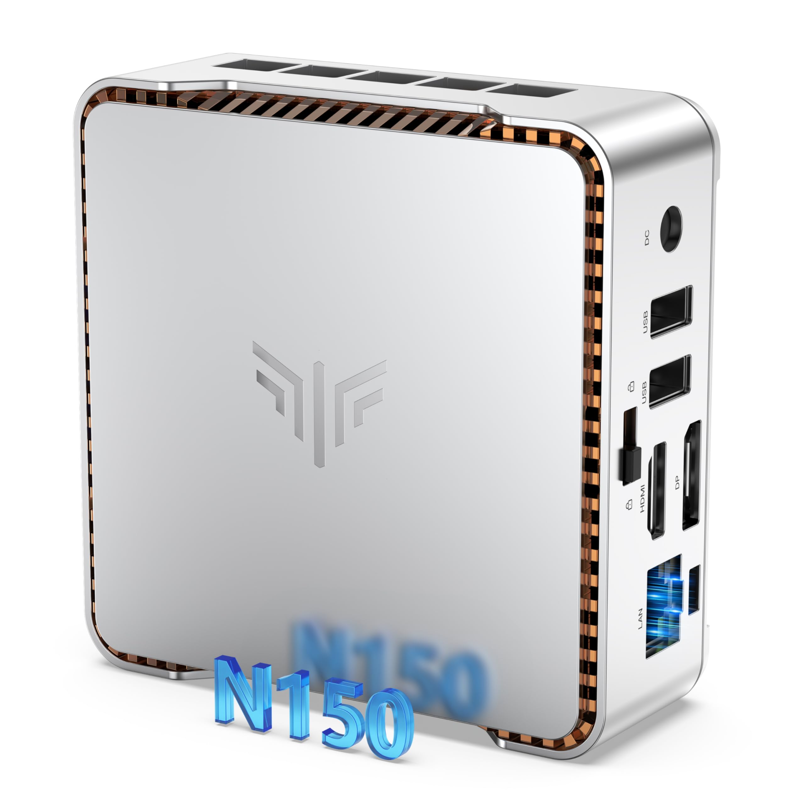 KAMRUI Essenx E2 N150 Mini PC, 8GB DDR4 256GB M.2 SSD Mini