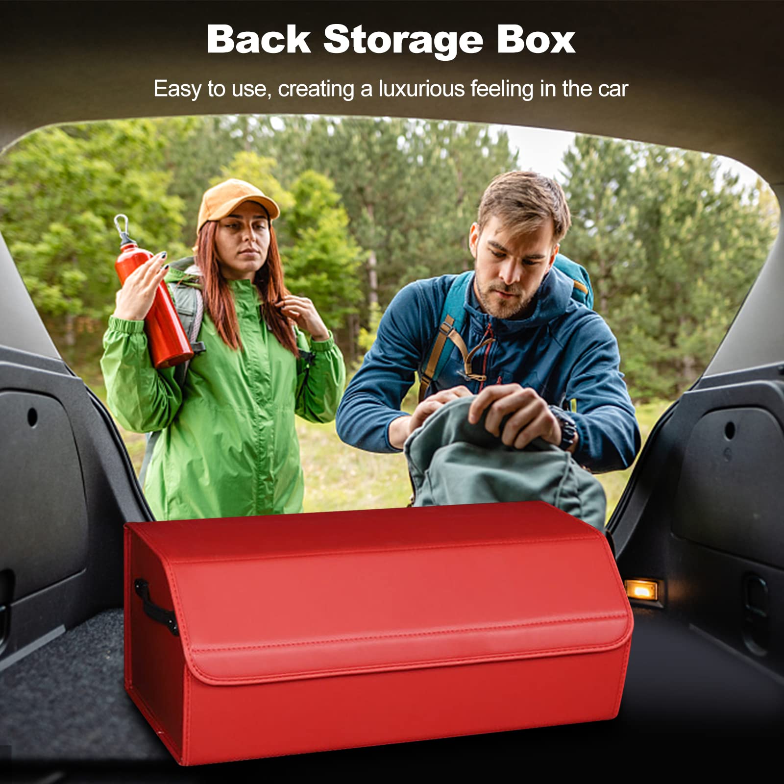 Homeve Car Trunk Organizer, Car Storage, Reinforced Jamaica - View #4