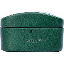 MITER Case for Sony WF-1000XM5 Earphone, Handmade case Cover Made with Italian Buttero Leather for WF1000XM5 Green