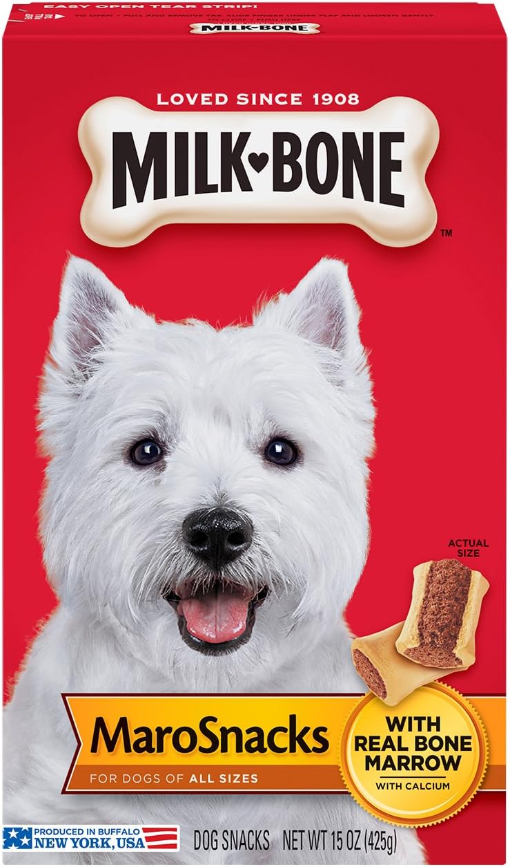 MilkBone Maro Dog Snacks Small. 15 Oz (6 Pack) Pet