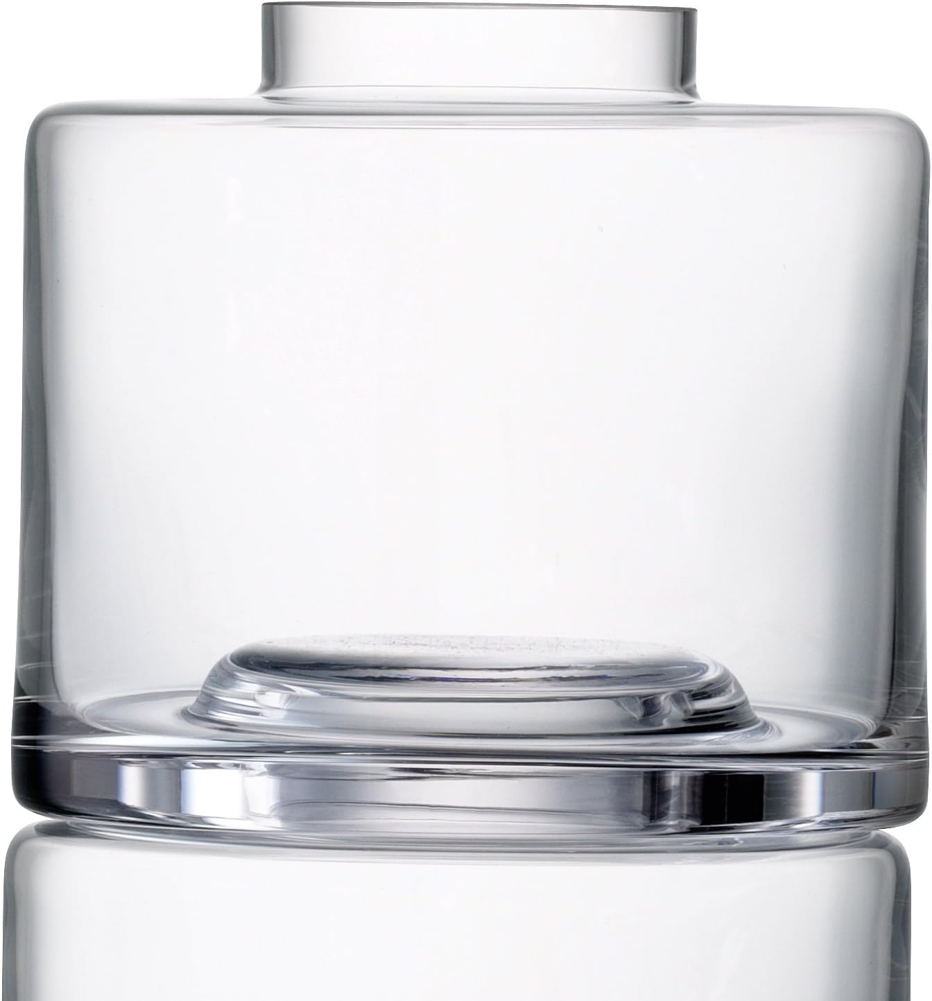 LSA International Stack Vase Trio, H11.75", Clear X 3