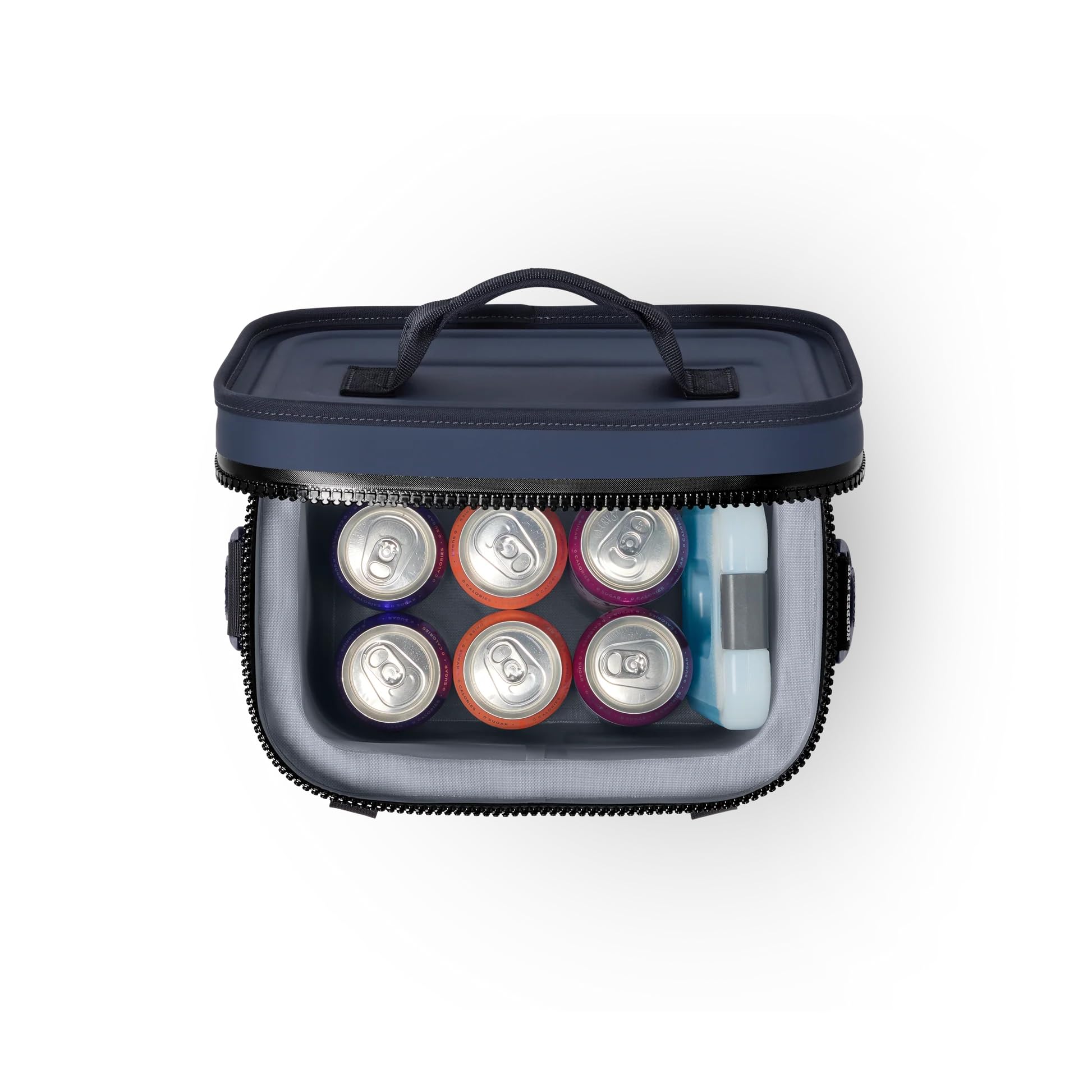 YETI Hopper Flip 8 Sac isotherme, portable et isotherme, bleu marine classique
